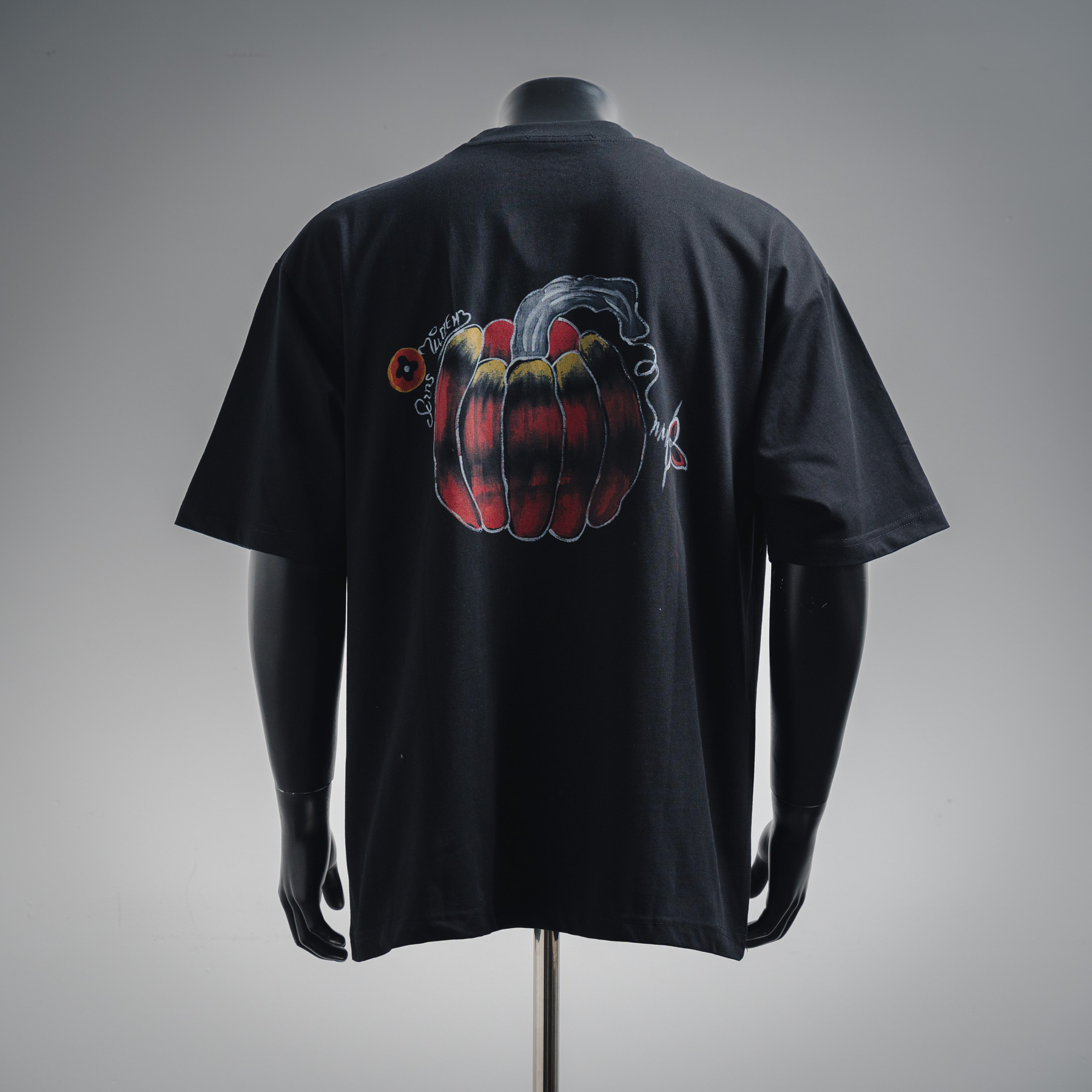 25SS Pumpkin Back Print T-Shirt