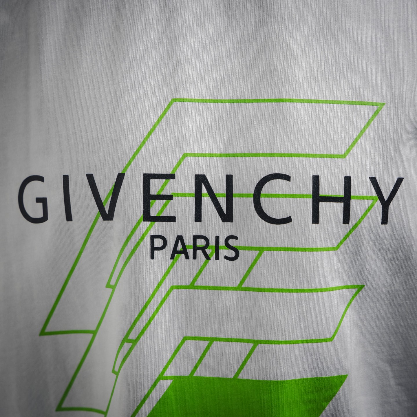 25ss folded big G print short-sleeved T-shirt