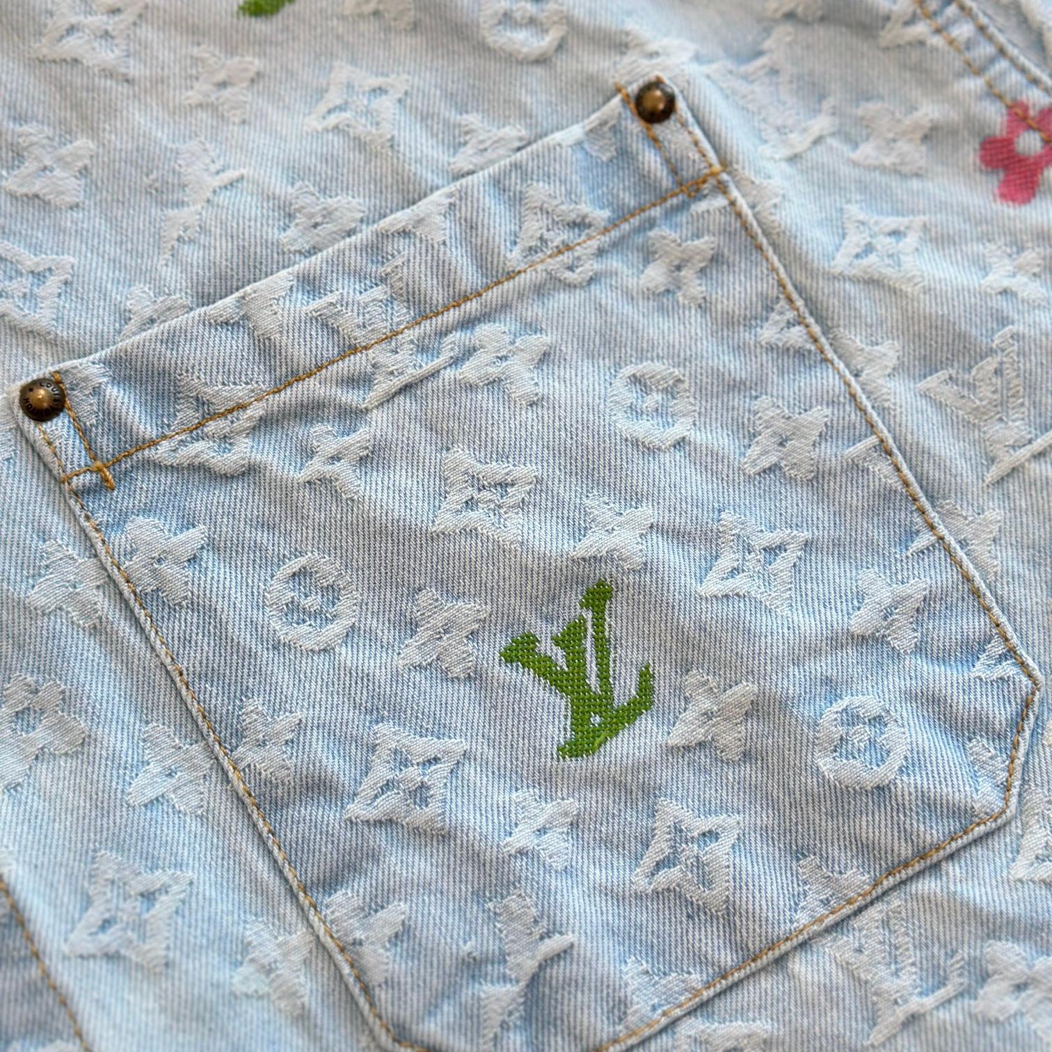 Tyler Collaboration Monogram Denim shirts