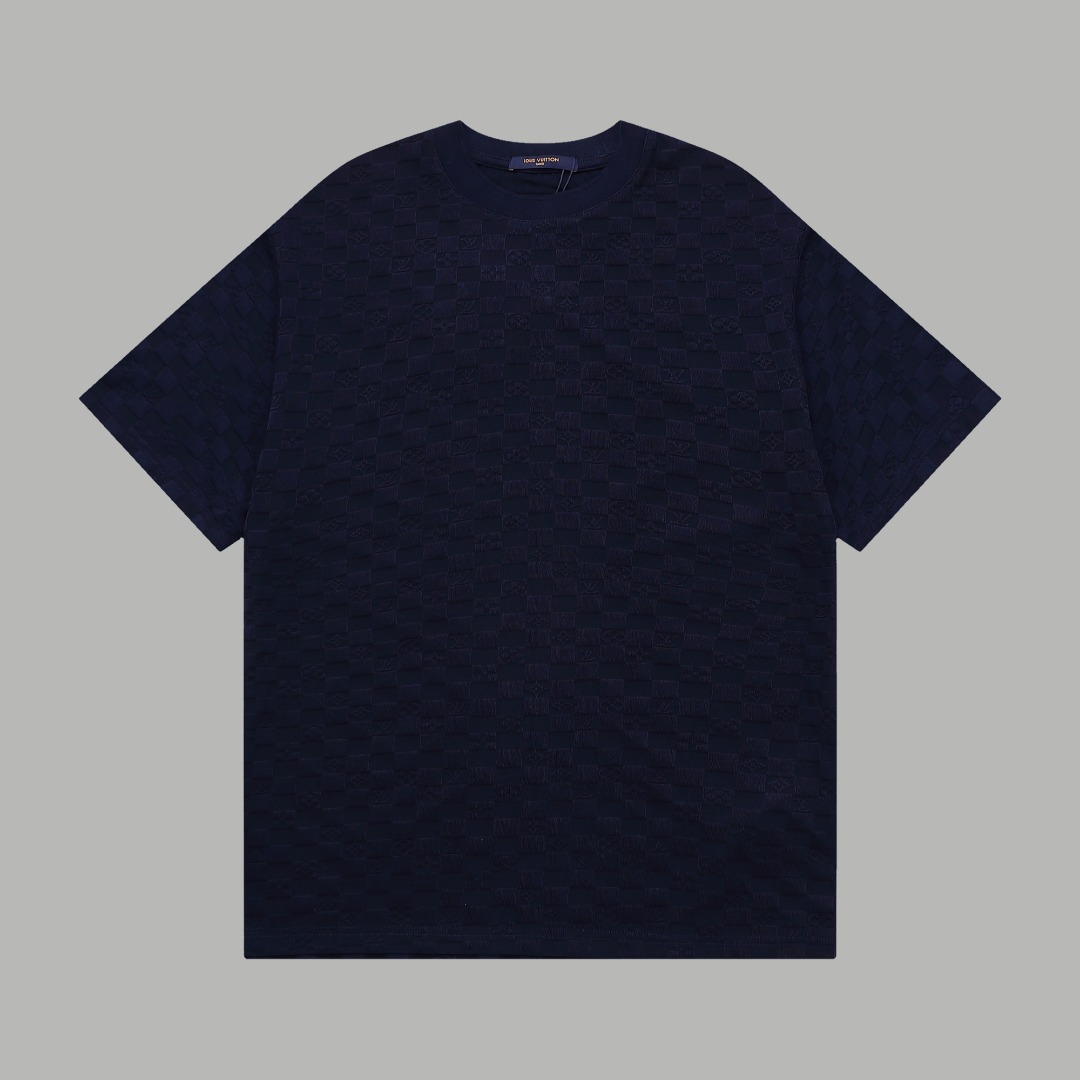 All-over jacquard mosaic T-shirt