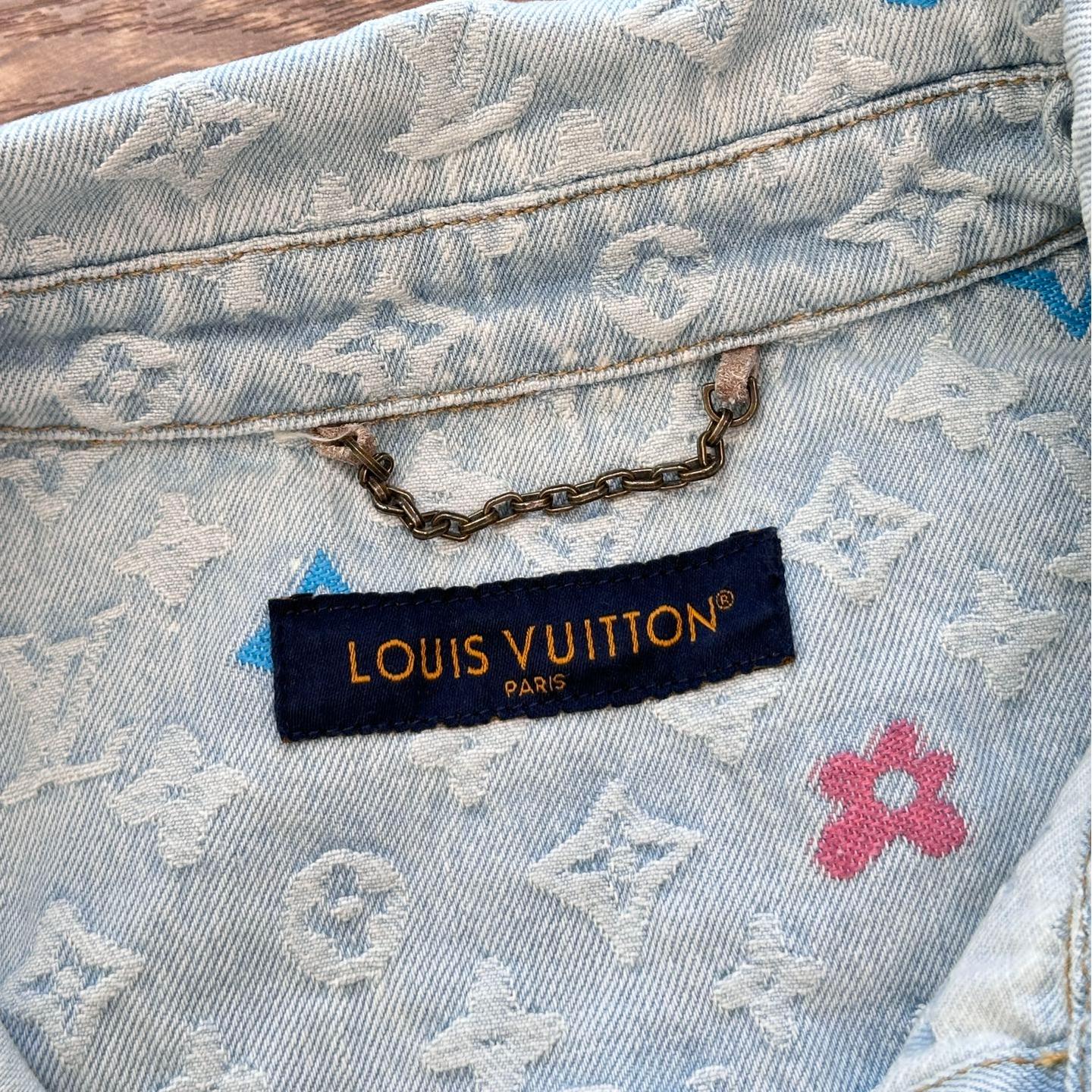 Tyler Collaboration Monogram Denim shirts