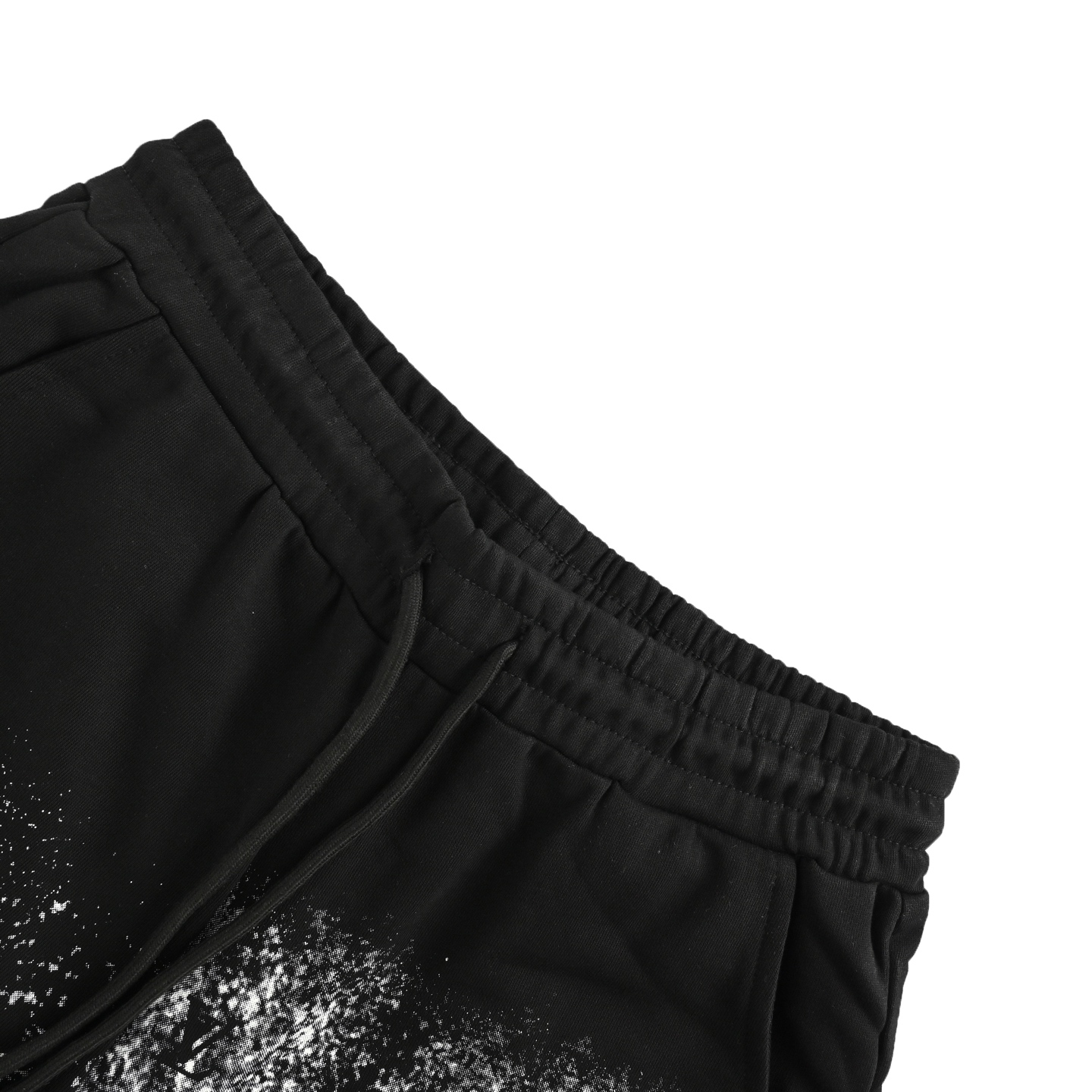 25SS Ink-Spray Monogram Print Shorts