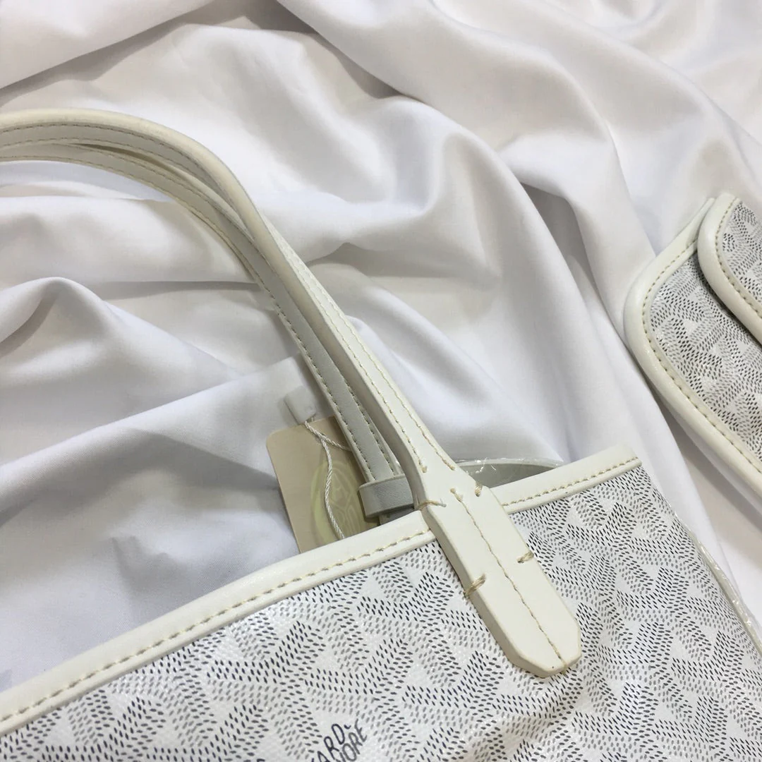 Mini 38CM White Canvas Bag