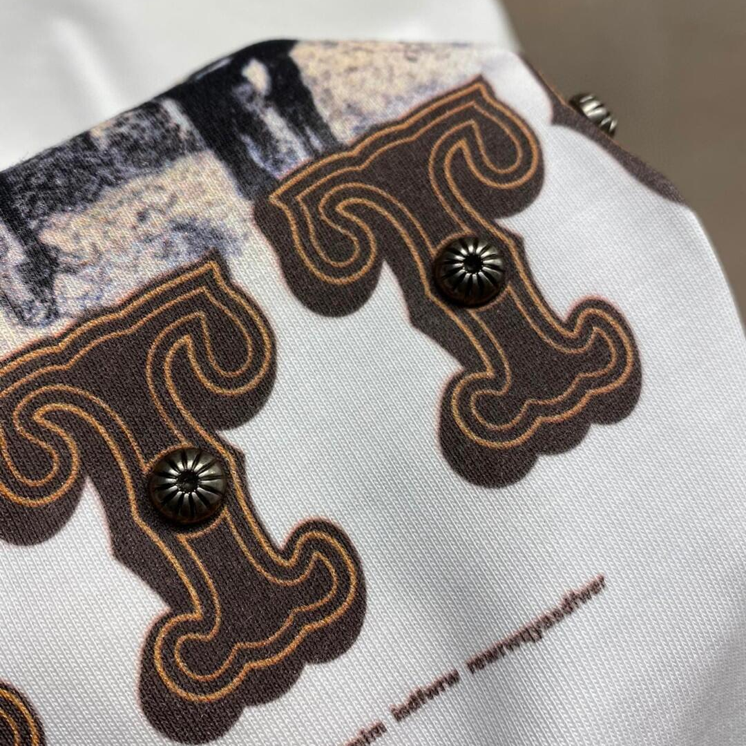 Snowflake Metal Diamond T-shirt