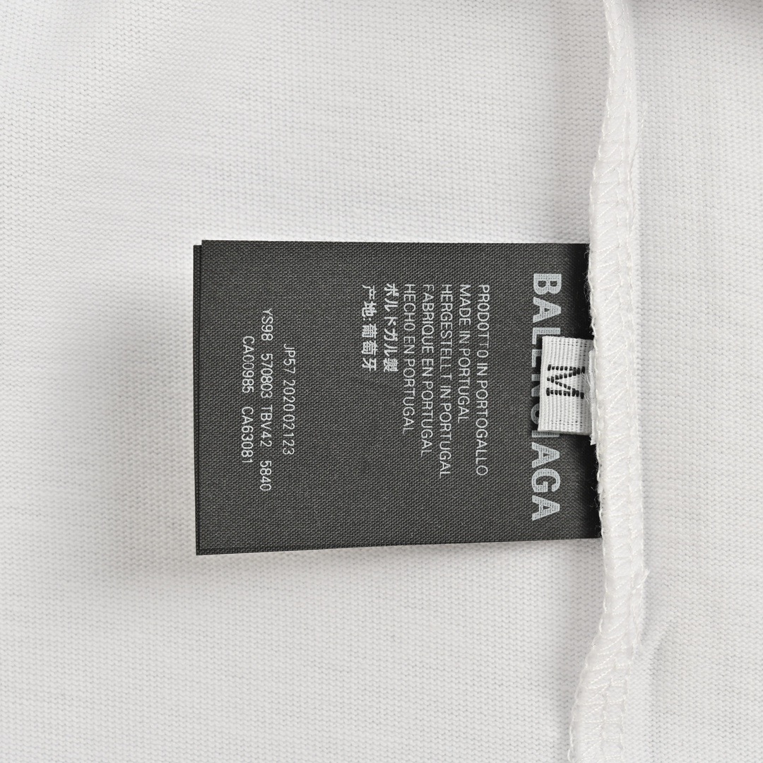 24ss beverage cup print short-sleeved T-shirt