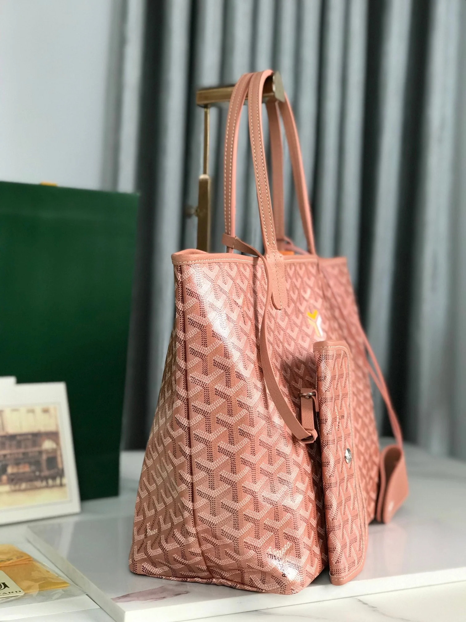 Pink Calfskin Bag