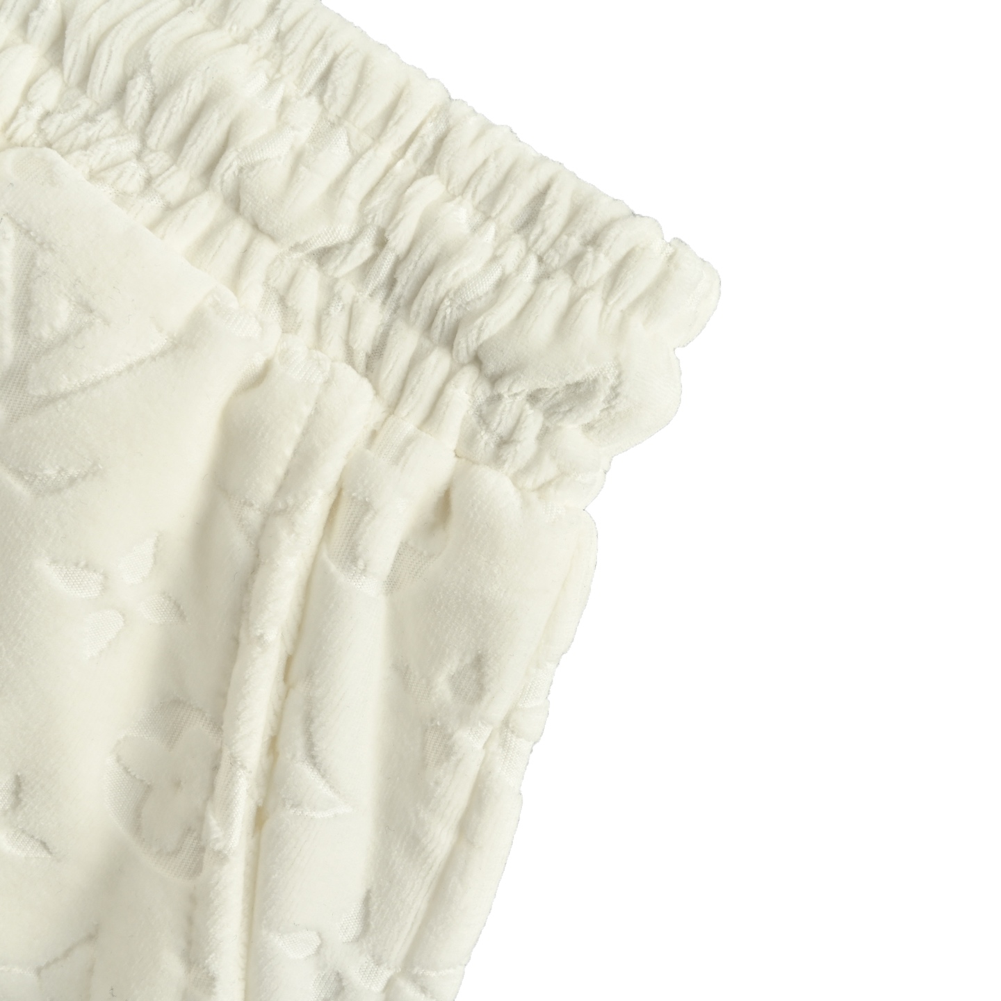 Towel flocking monogram jacquard shorts