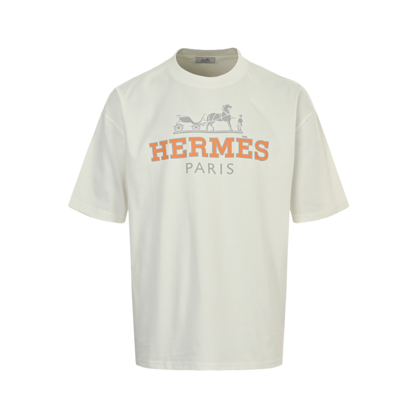 Short-sleeved T-shirt with big letters