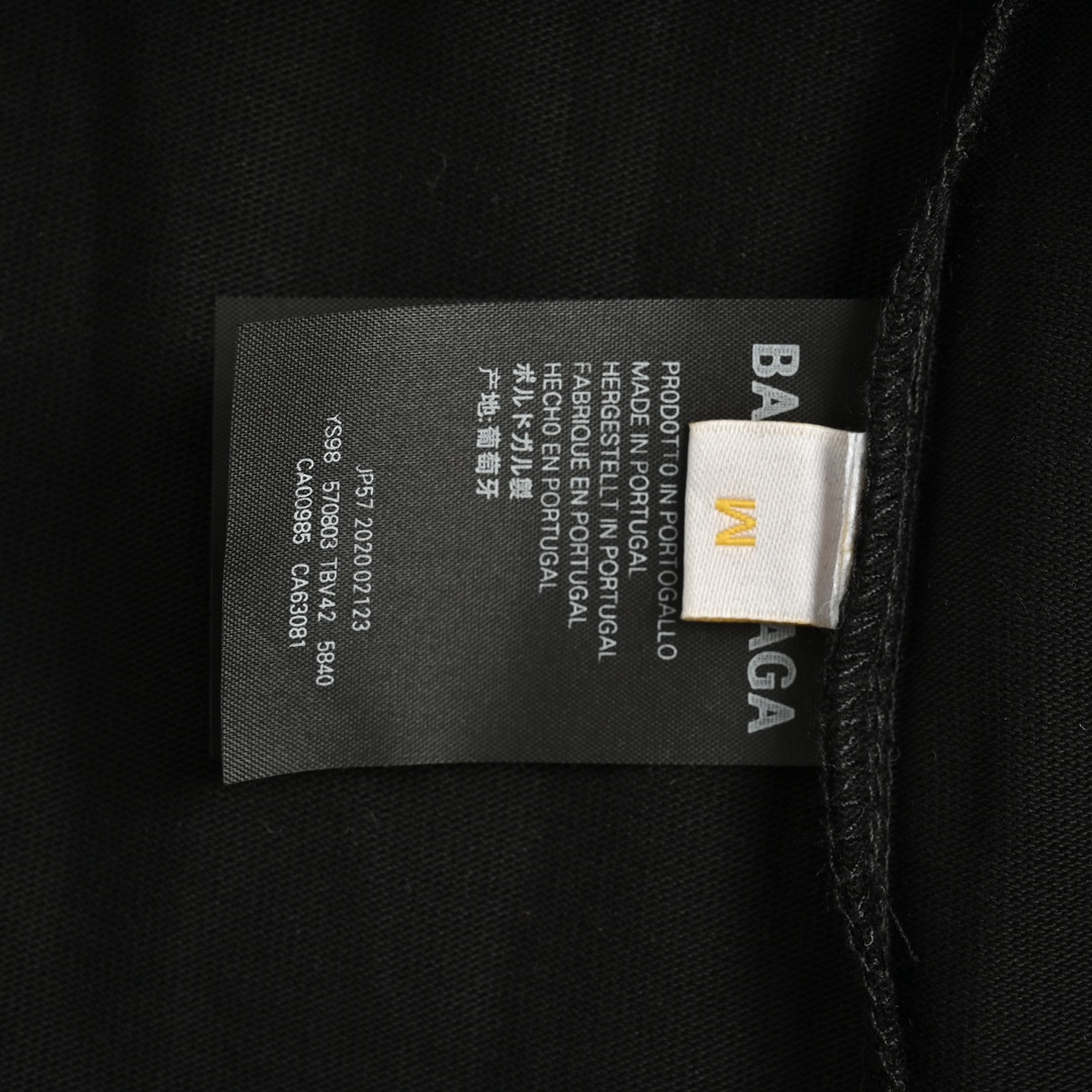 Double B No Passing Print Short Sleeve T-shirt