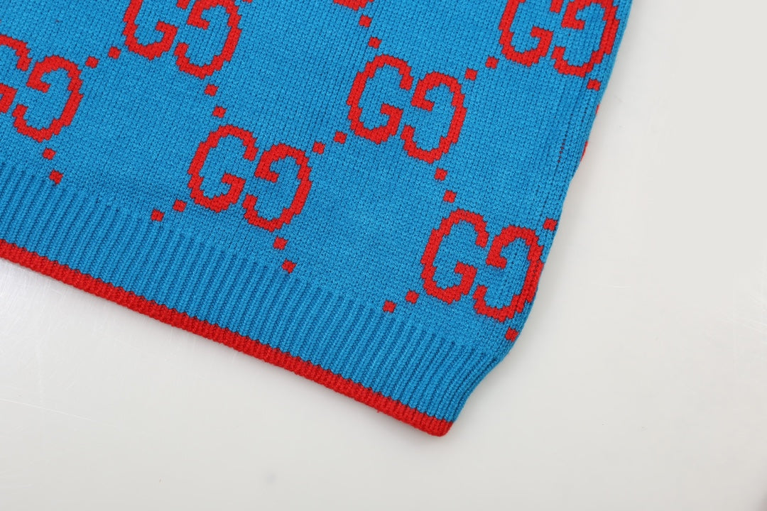 New Alphabet Jacquard Crew-Neck Sweater