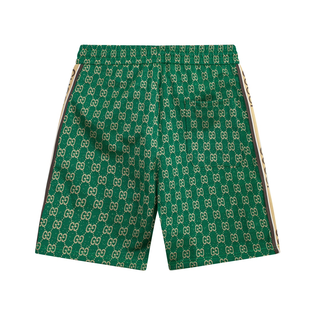 Side lettering webbing shorts