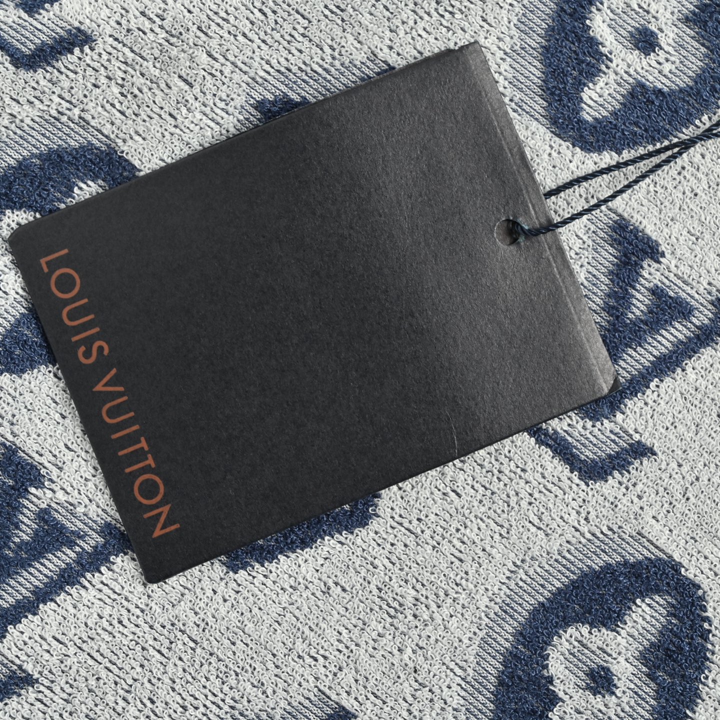 25SS All-over Monogram Jacquard Terry T-shirt