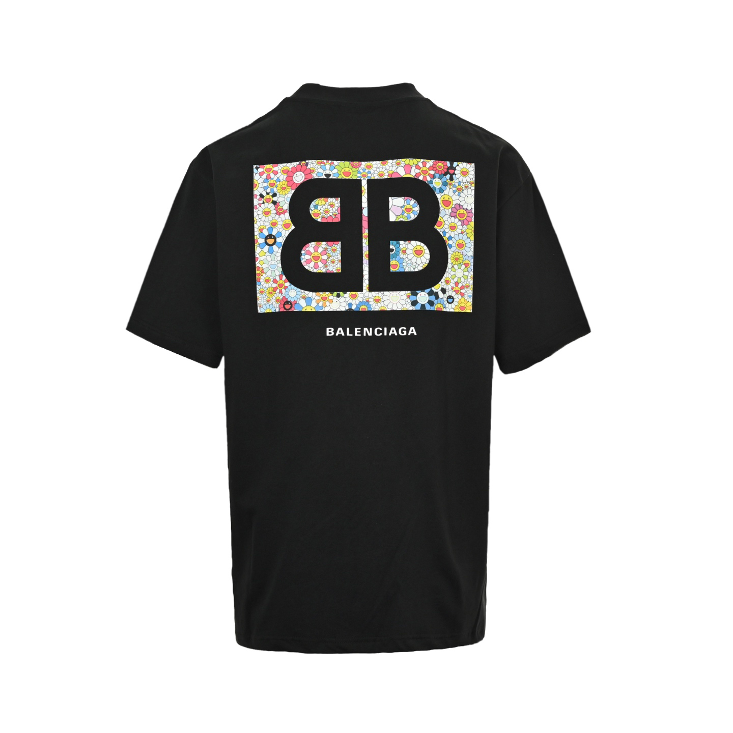 25ss sunflower print short-sleeved T-shirt