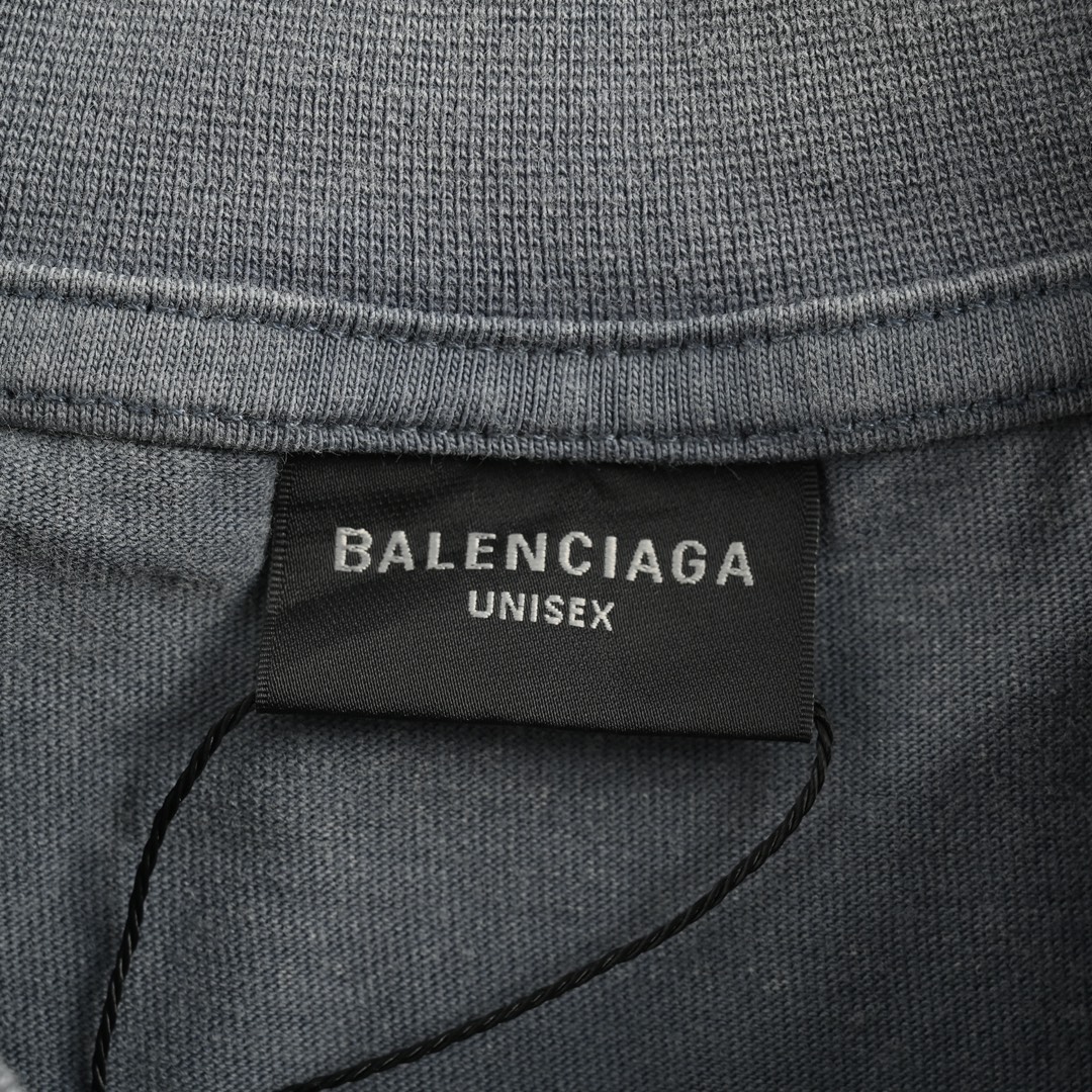 Washed T-shirt with lettering print