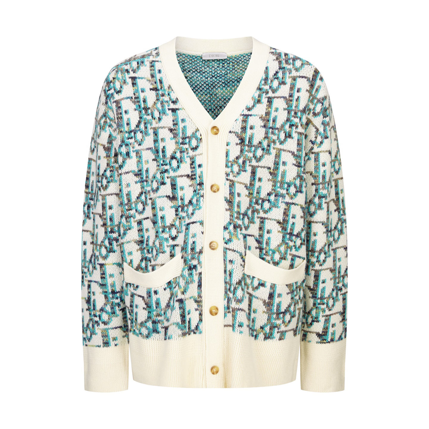 All over printed cardigan