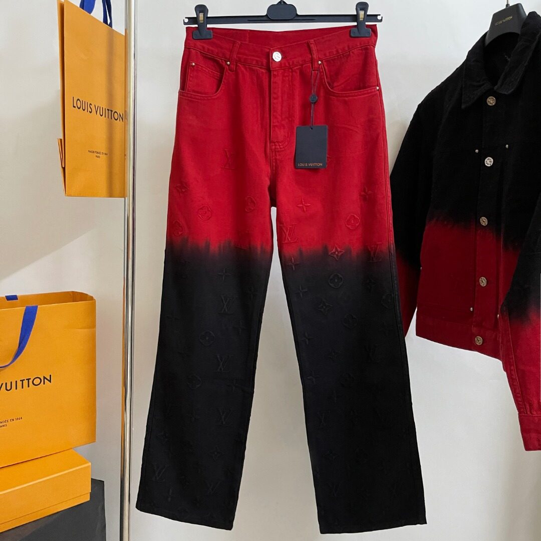 Red Gradient Jeans