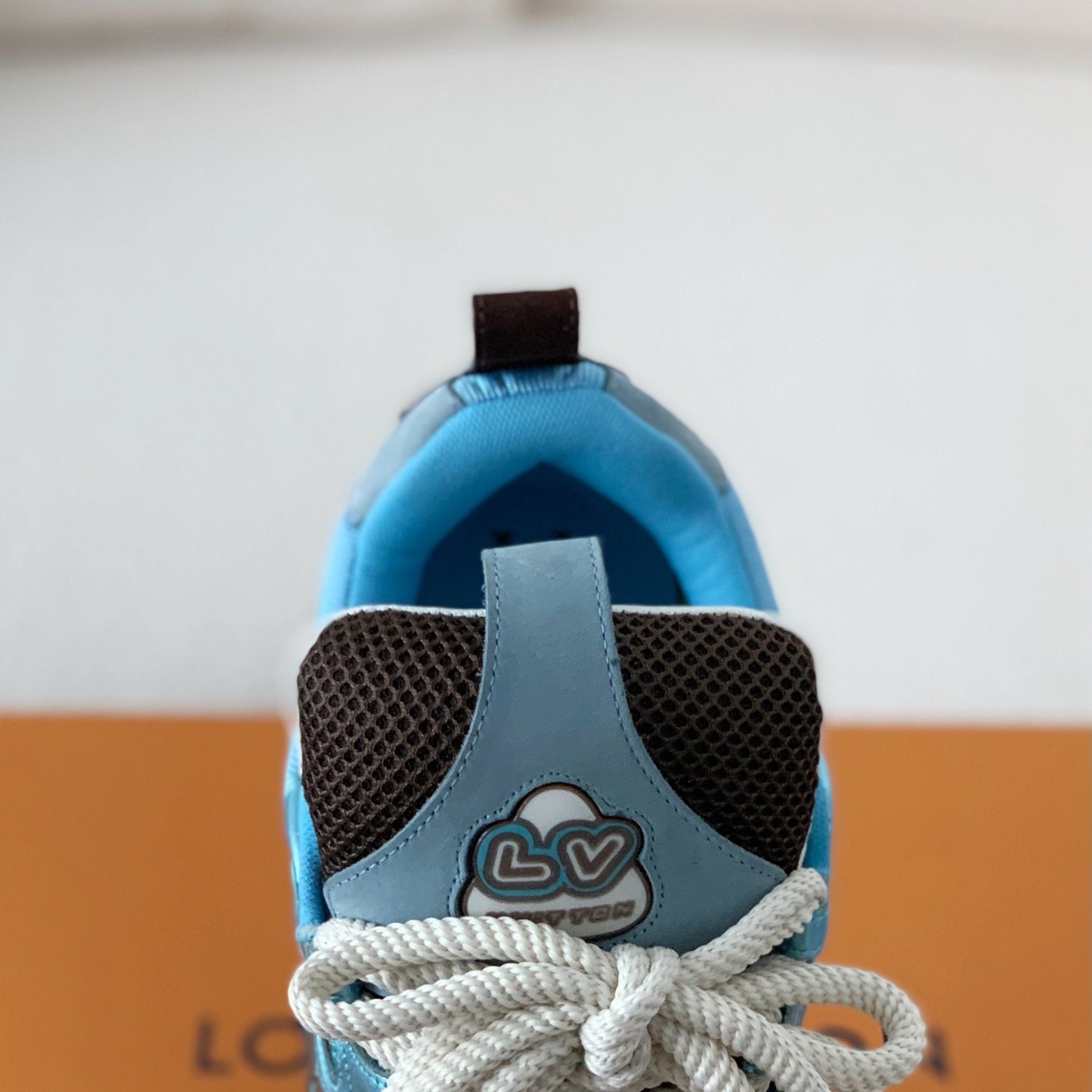 Skate Trainer Blue Brown