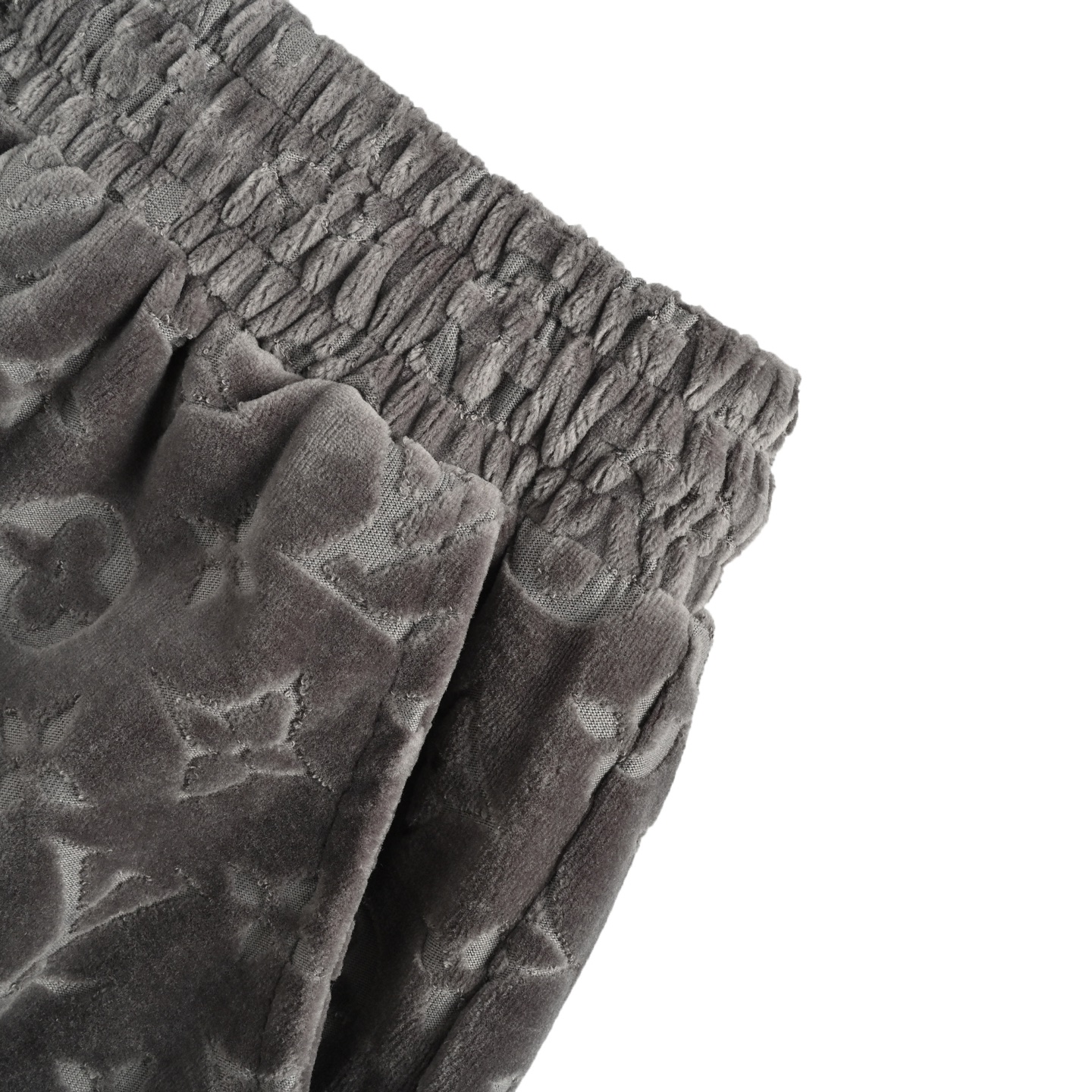 Towel flocking monogram jacquard shorts