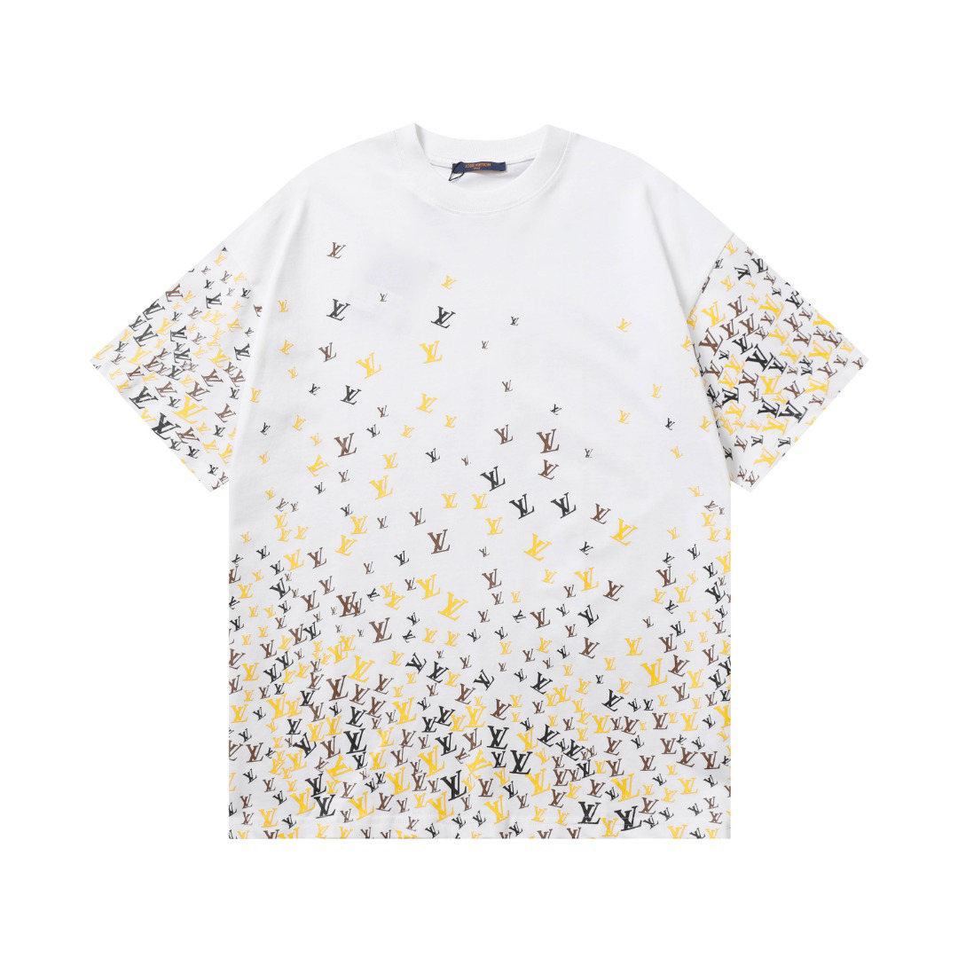 All Over Scattered Print T-shirt