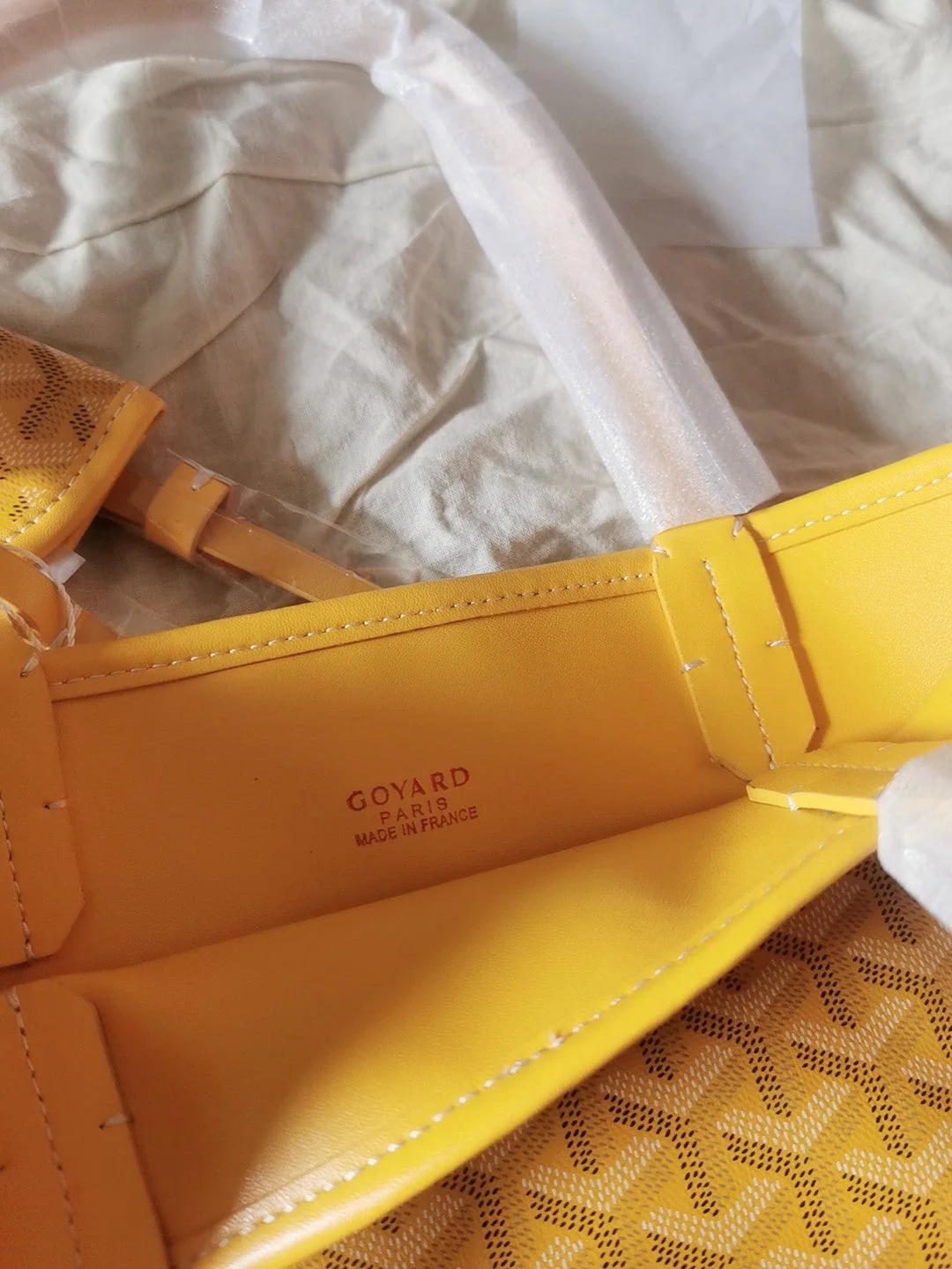 Mini 38CM Yellow Canvas Bag