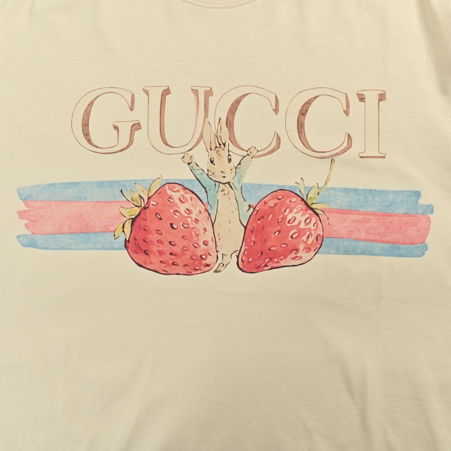 Strawberry Cartoon Series Printed T-shirt