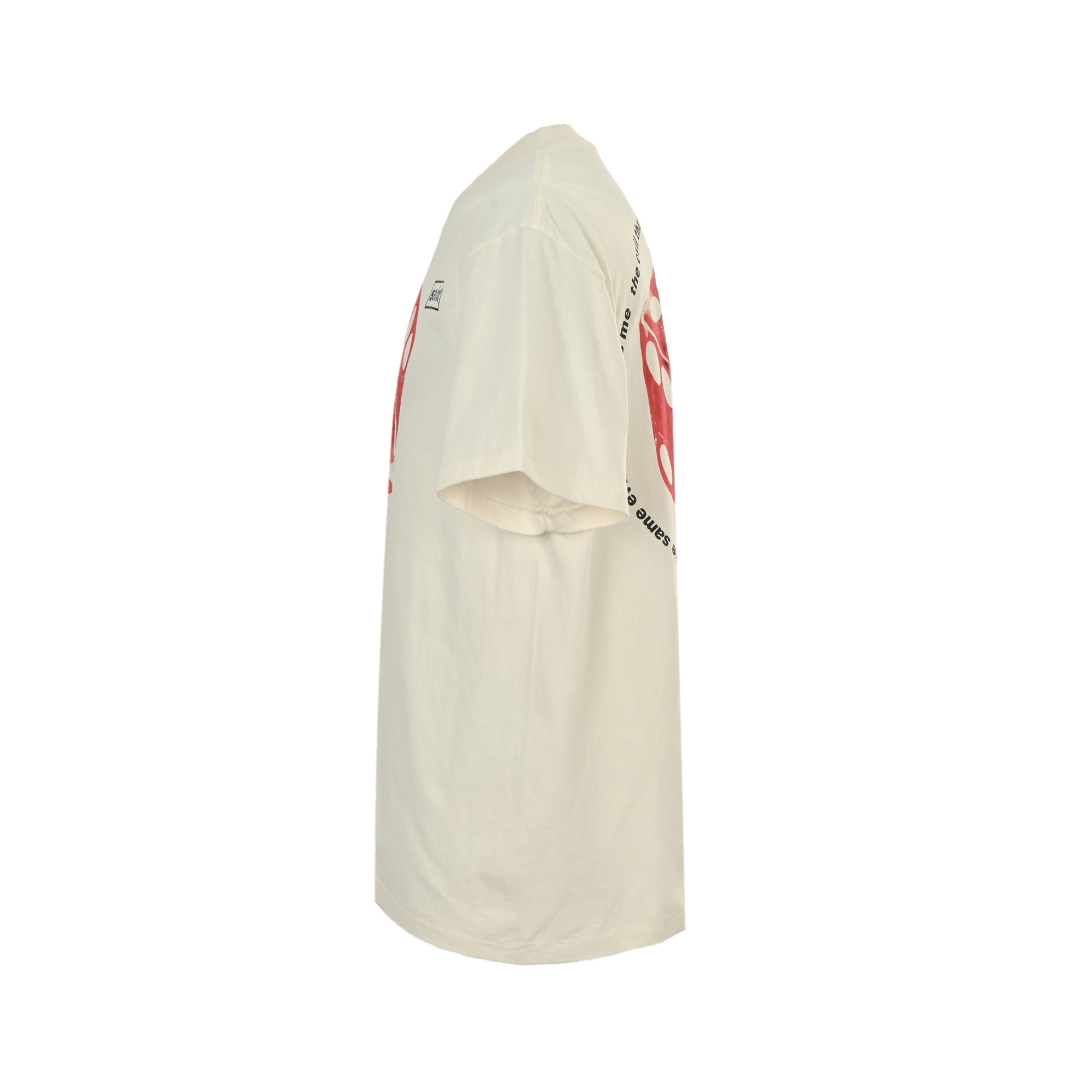 25ss dice letter print short sleeve T-shirt