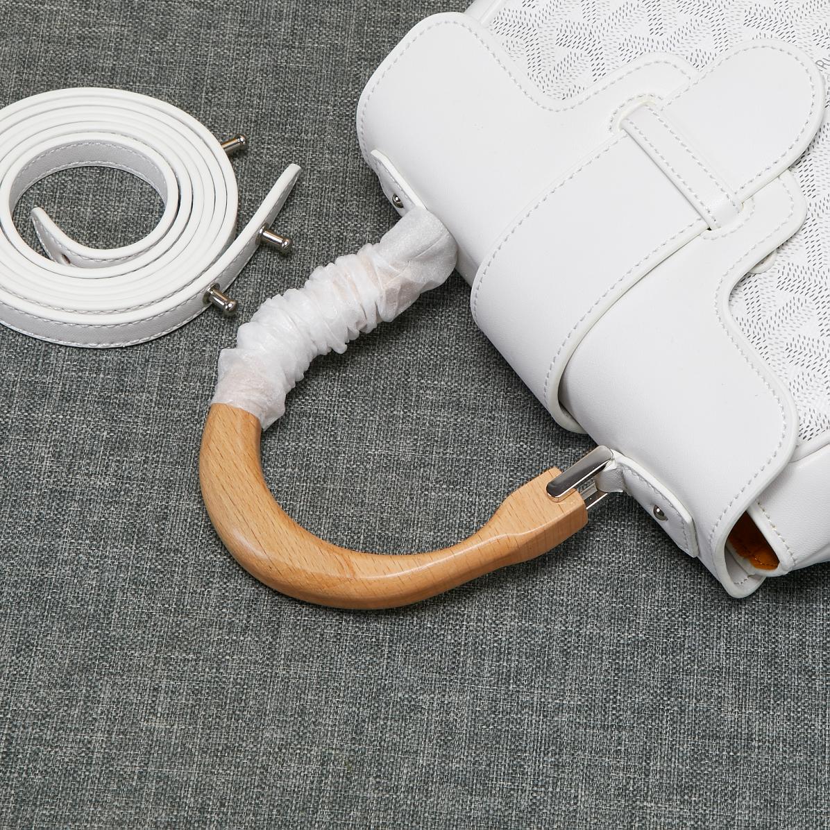 Soft Mini Bag White Canvas