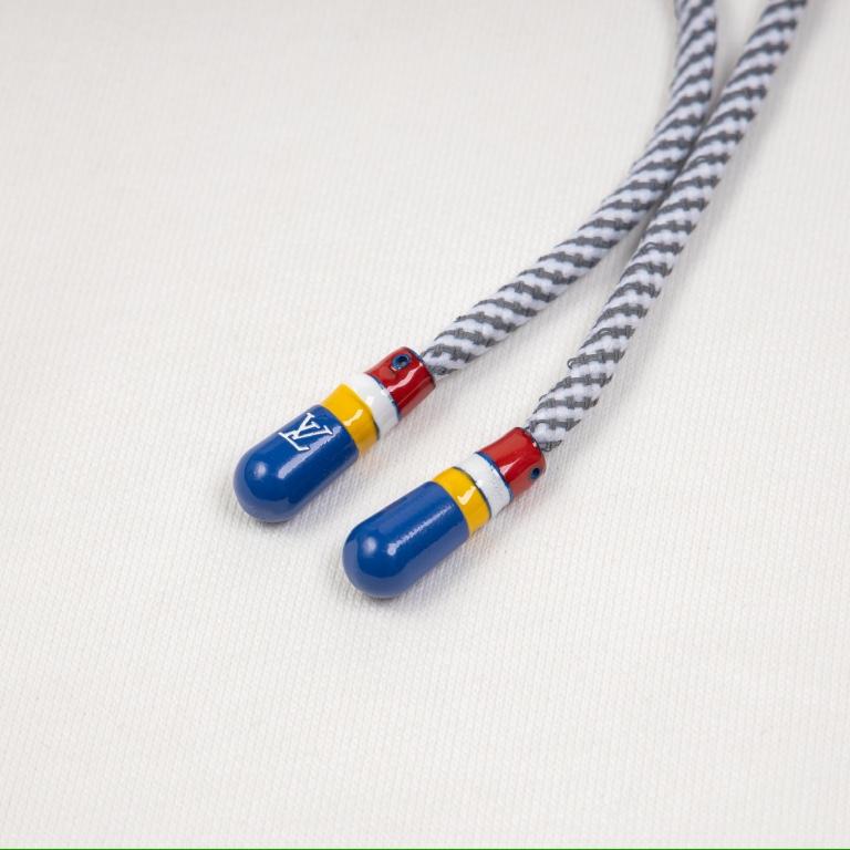 White Signature Cotton Hoodie