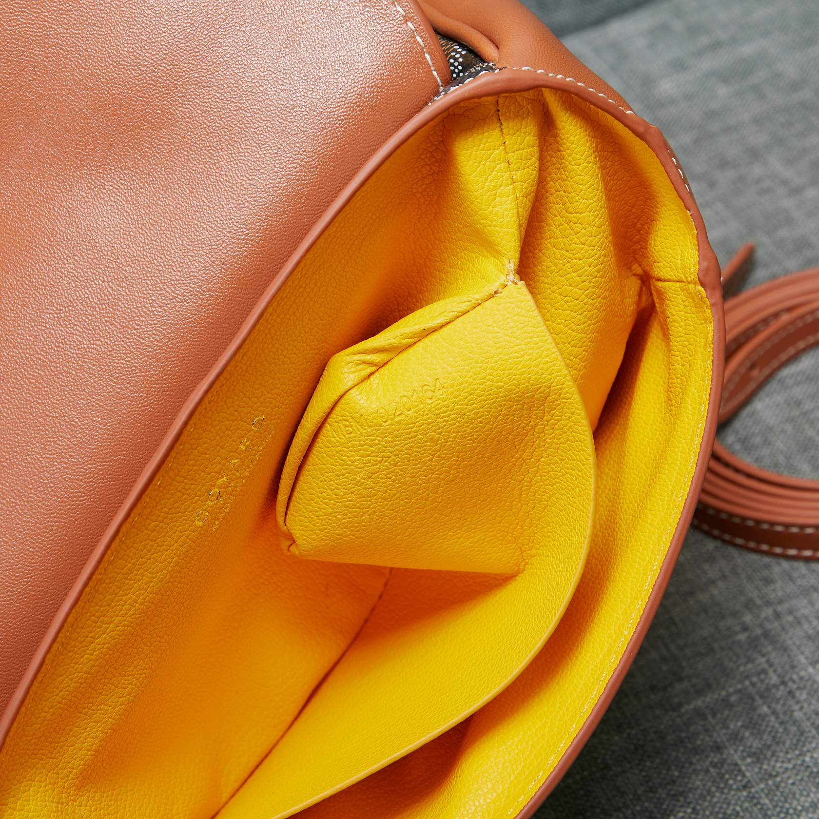 Mini Bag Black and Tan Canvas