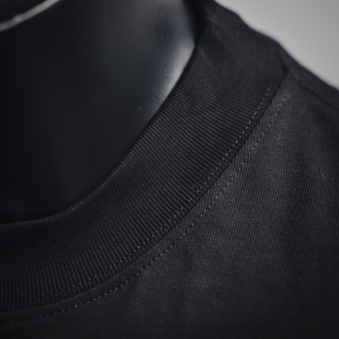 25ss graffiti cursive short-sleeved T-shirt