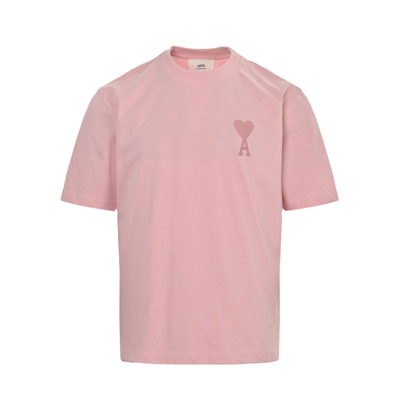 Embroidered macaron heart T-shirt