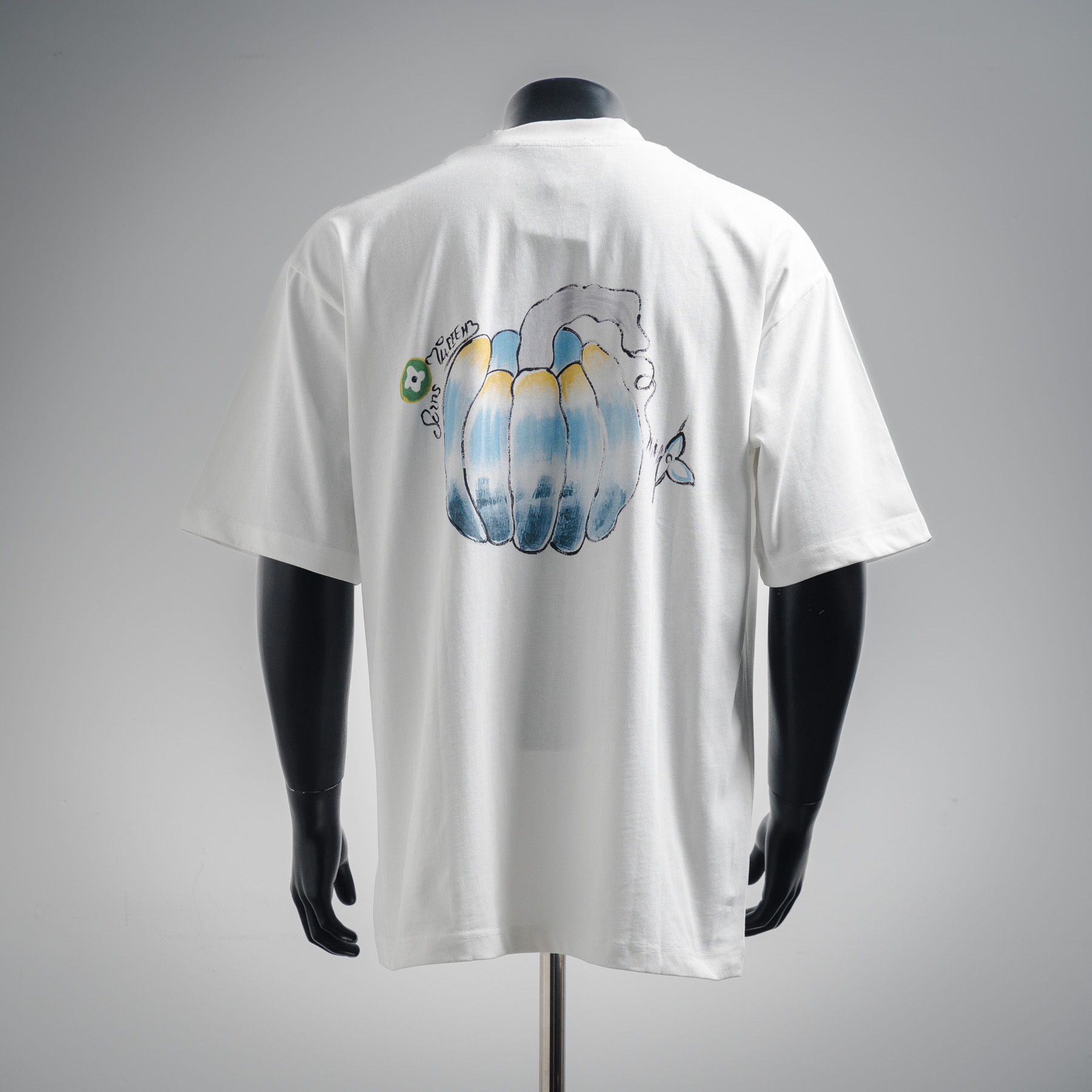 25SS Pumpkin Back Print T-Shirt