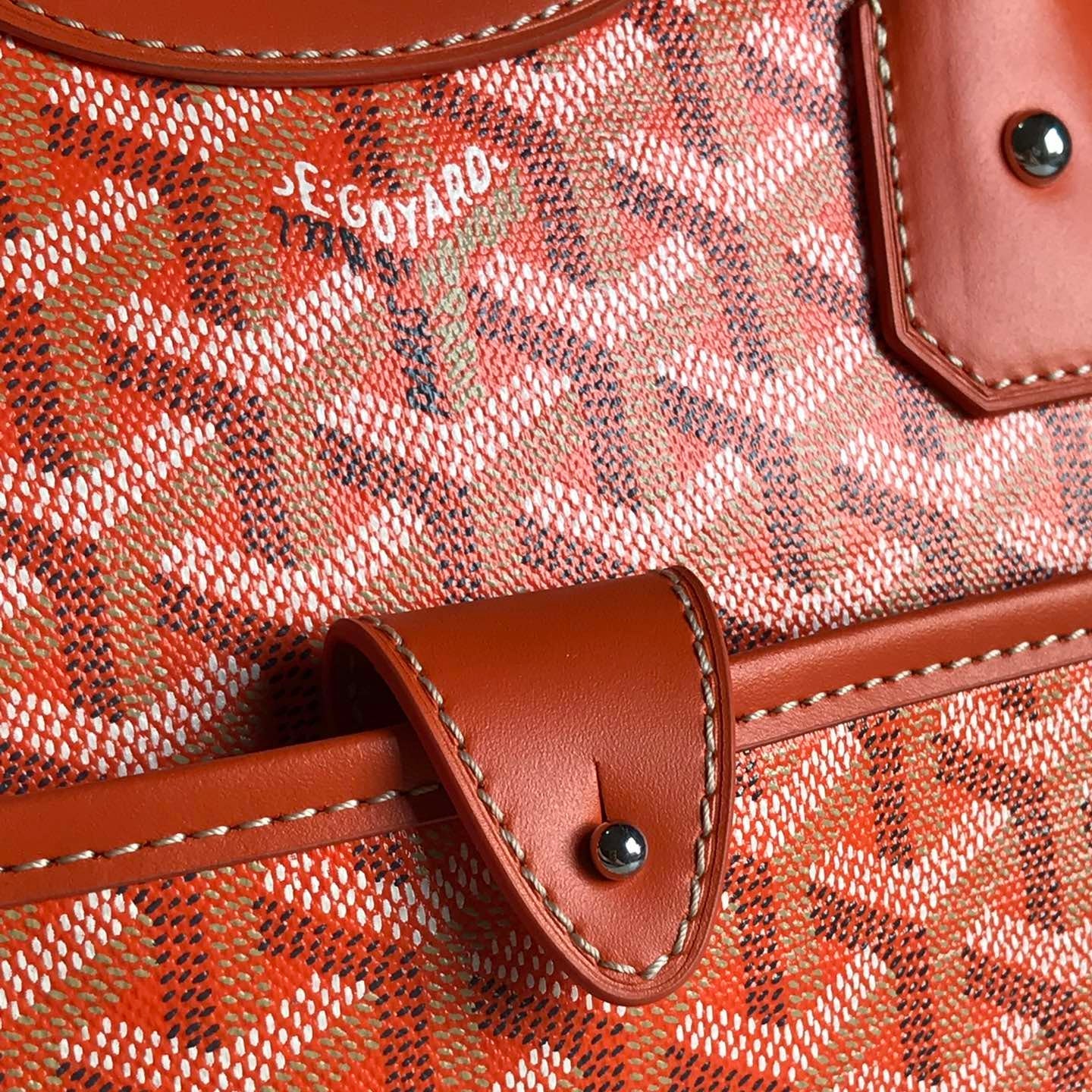 Orange Calfskin Handbag