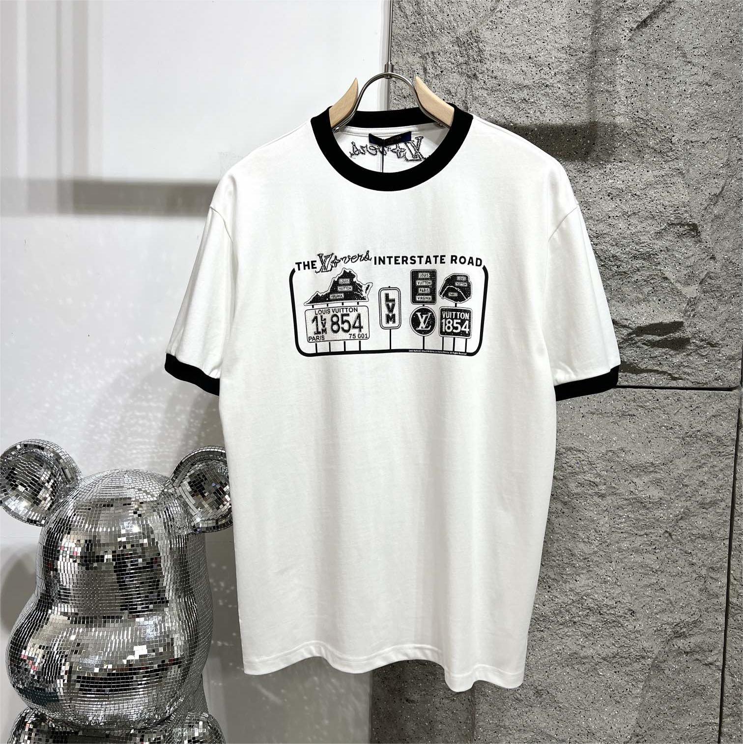 Road Sign Print T-Shirt