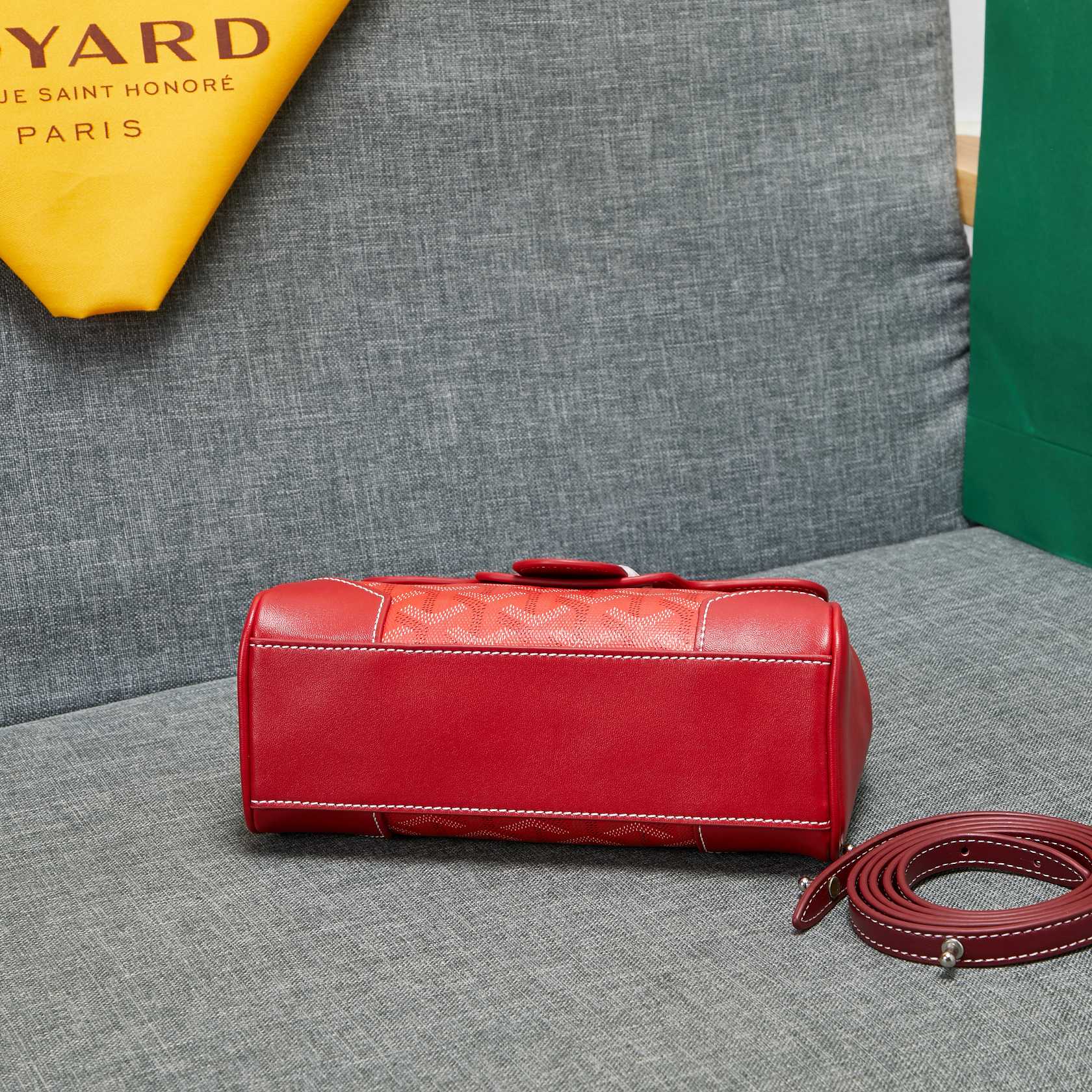 Mini Bag Red Canvas