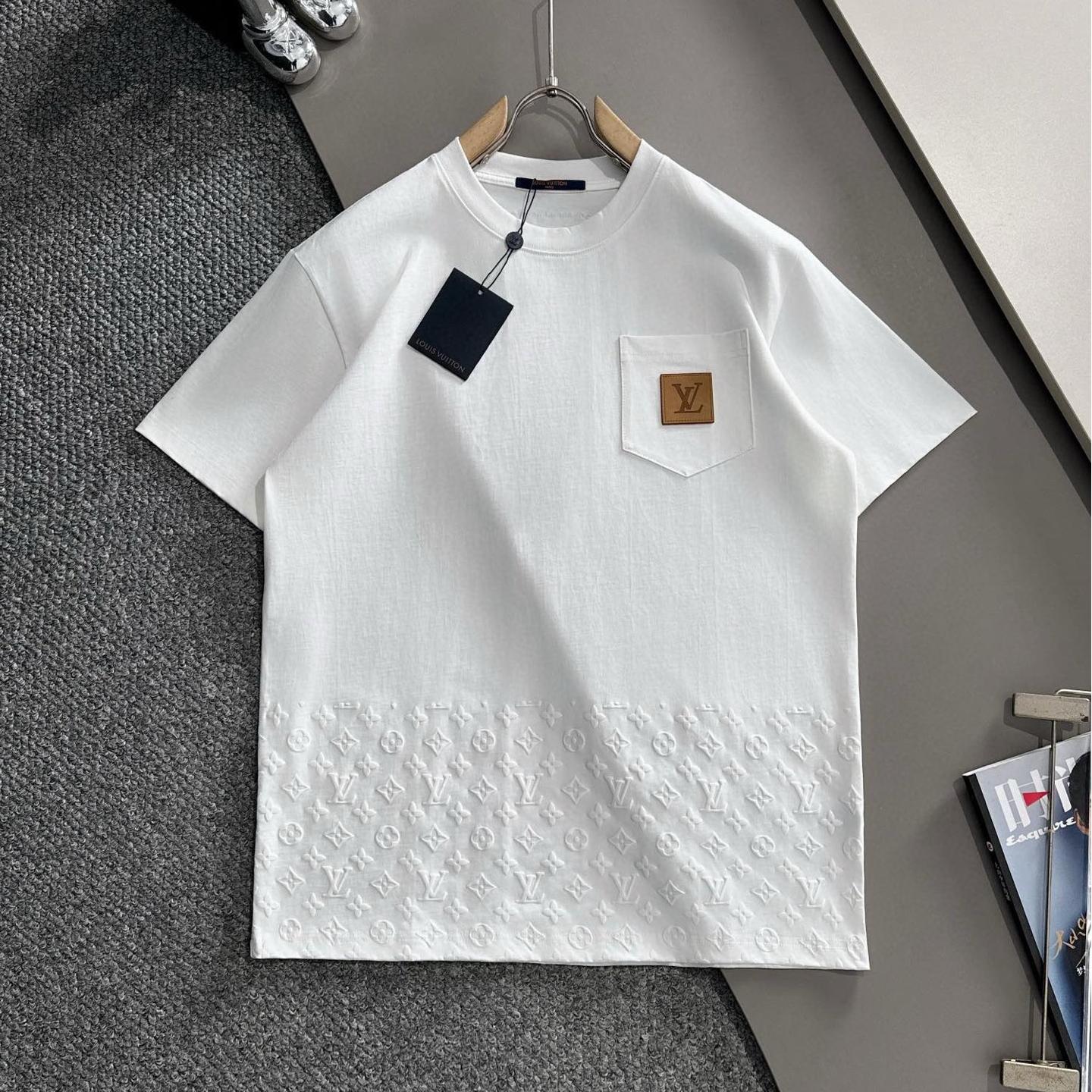 Half Embossed Foam Lettering T-Shirt