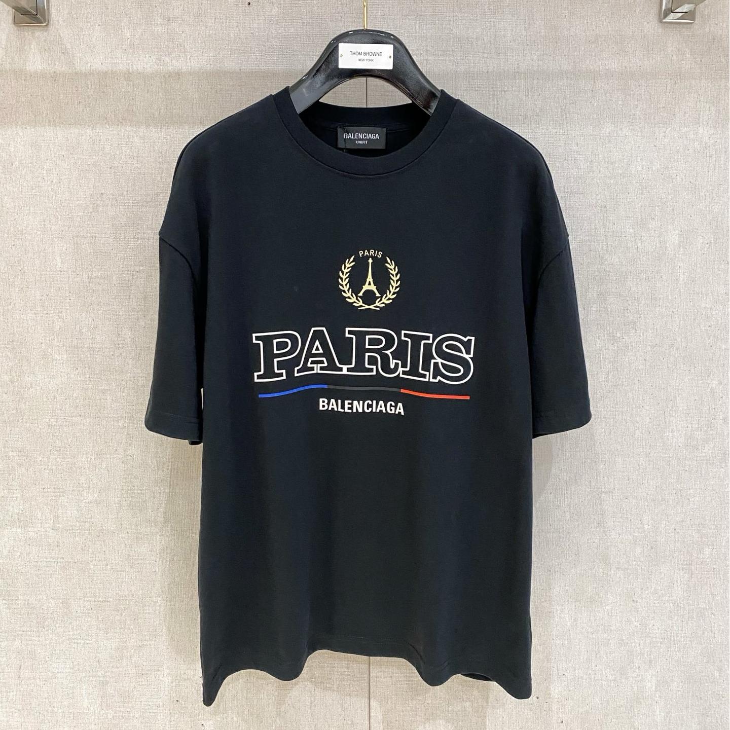 Printed cotton crew neck T-shirt