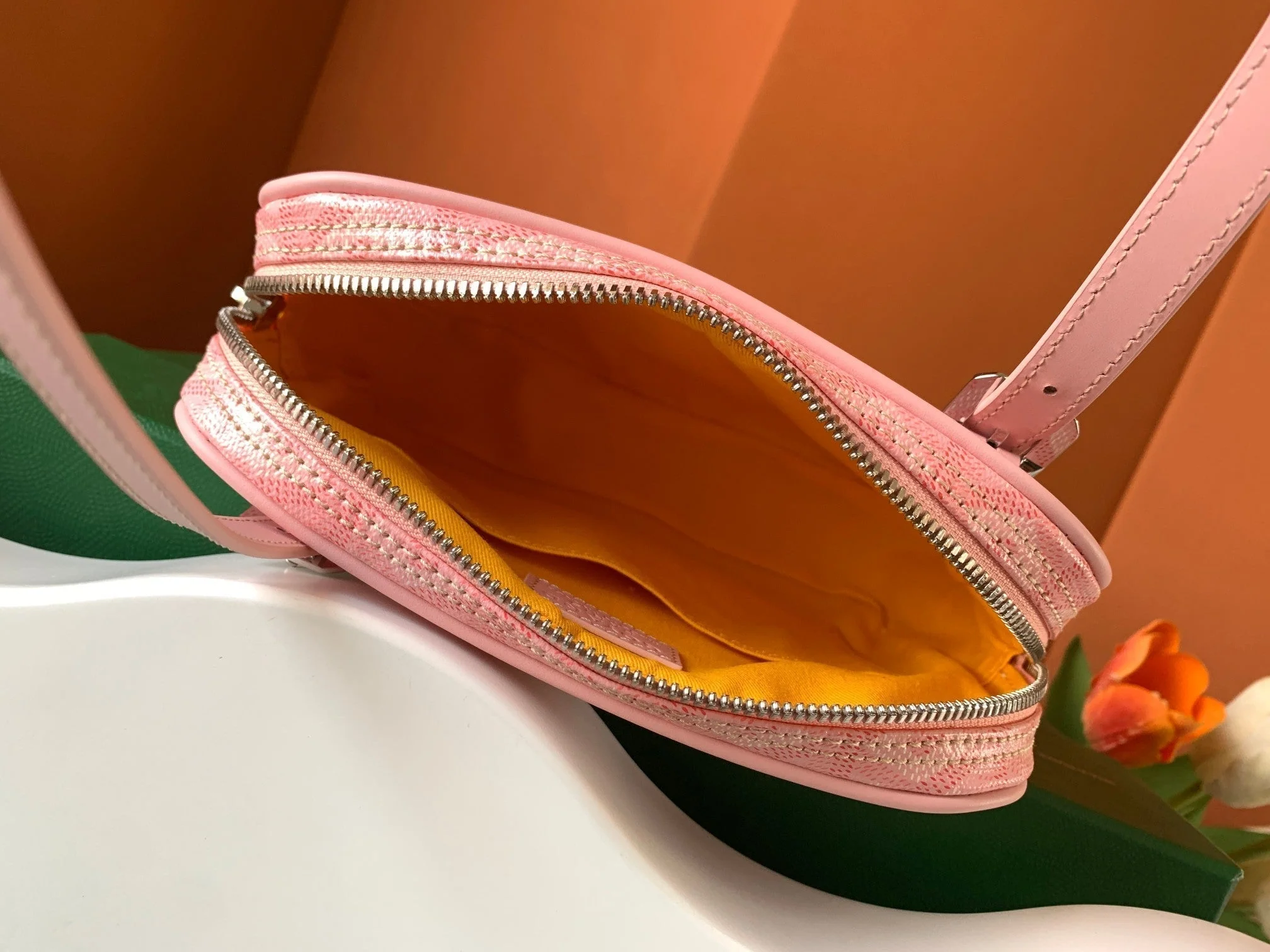 Toast Bag 21CM Pink Canvas