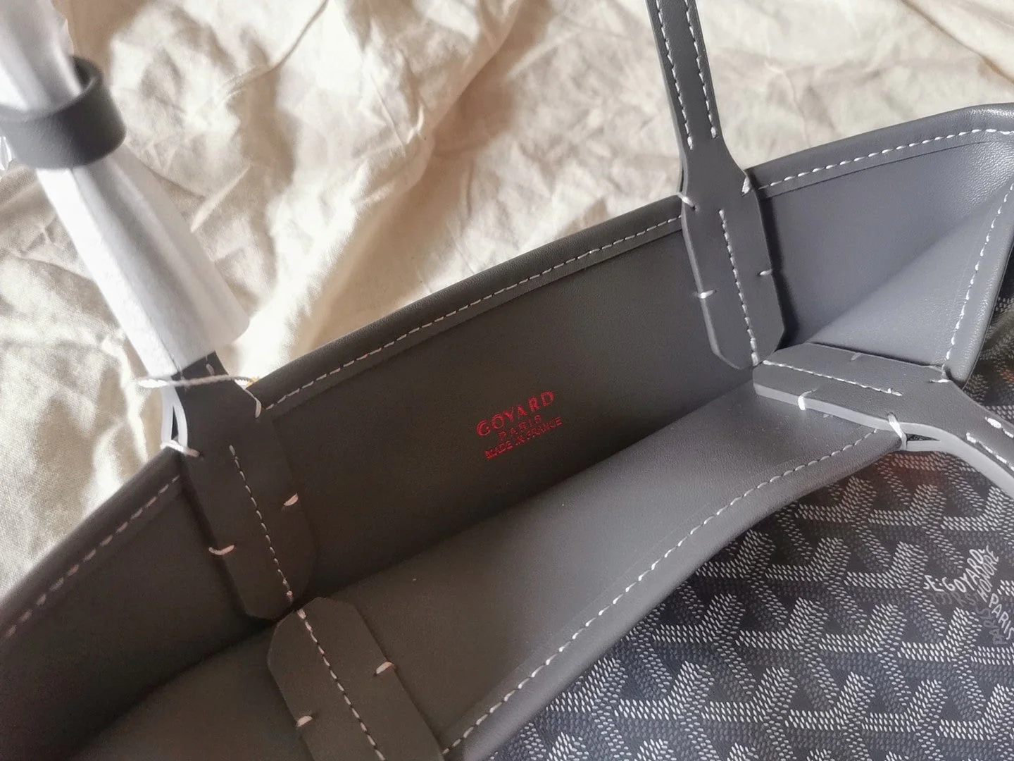 Mini 38CM Grey Canvas Bag