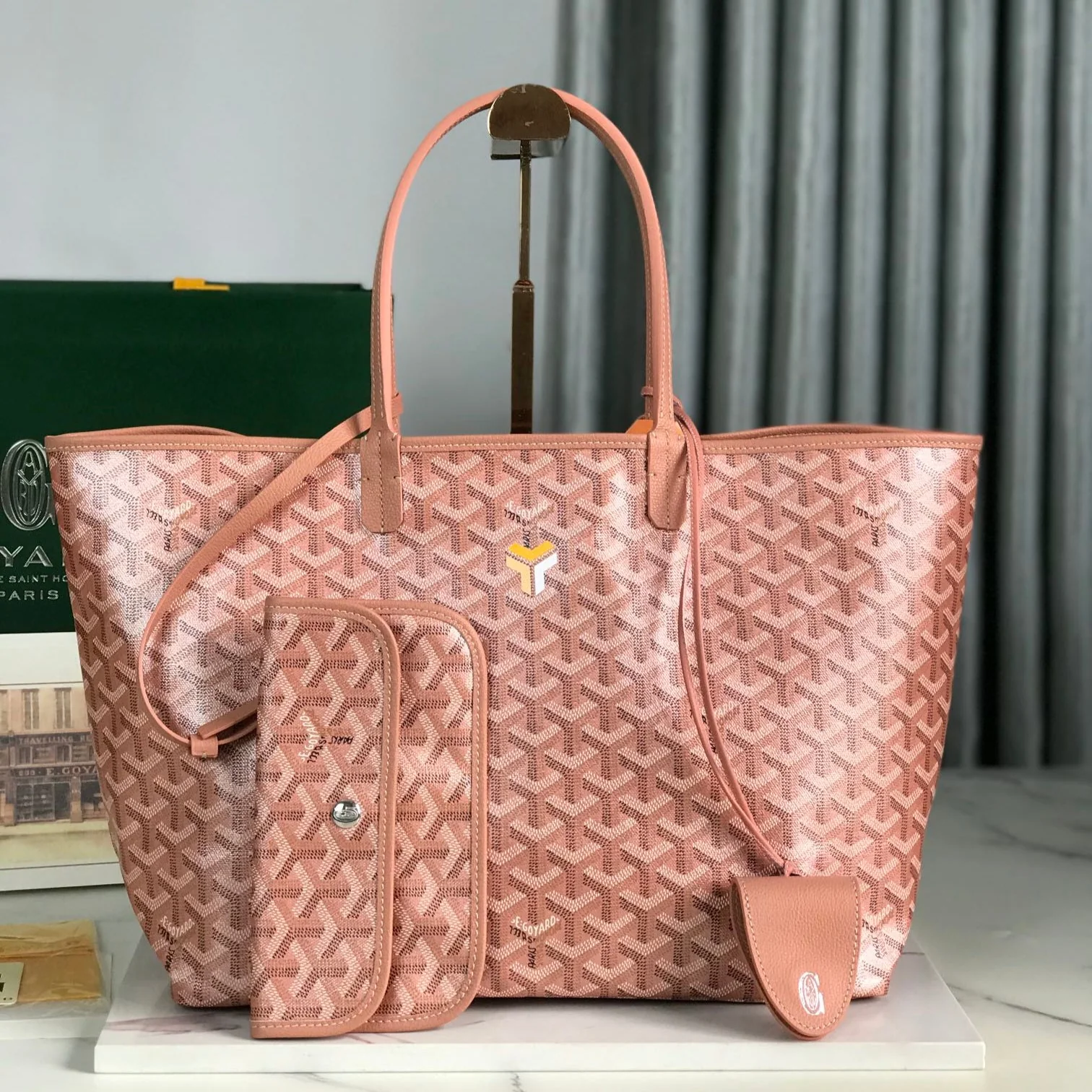 Pink Calfskin Bag