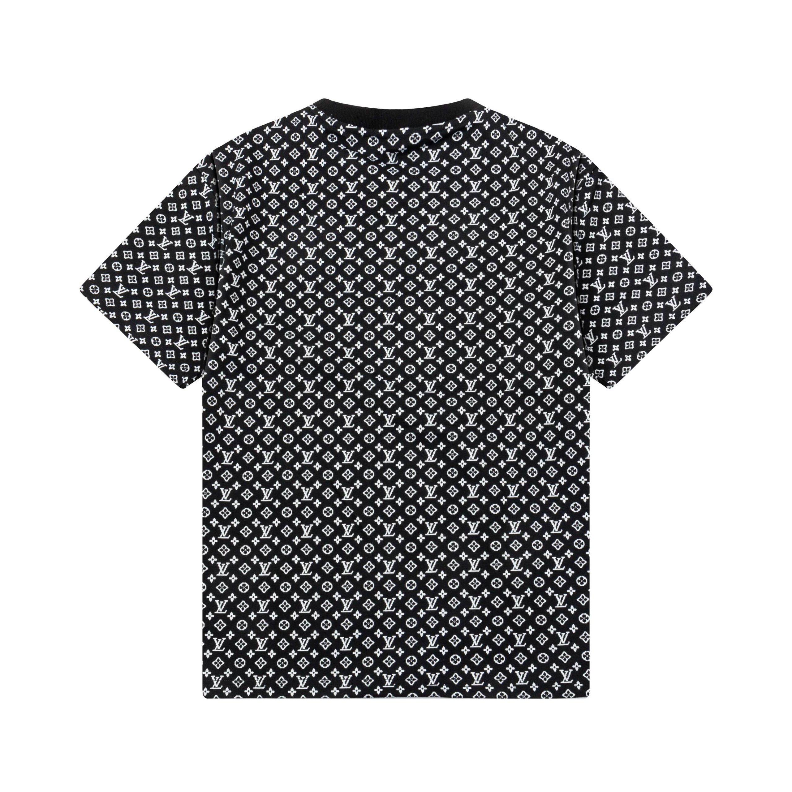 Full Print Cotton Casual T-shirt
