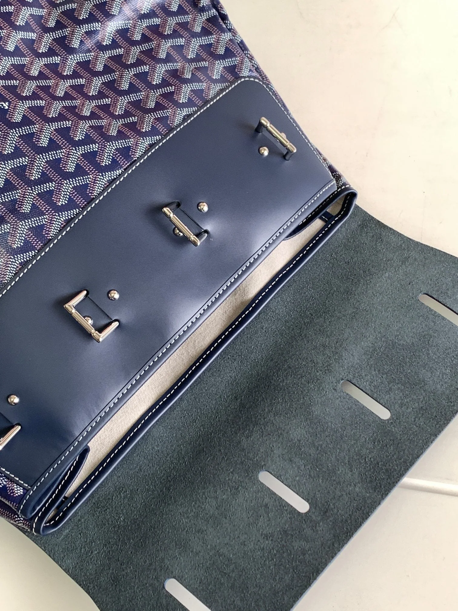 Steamer Pm Bag 48cm Navy Blue