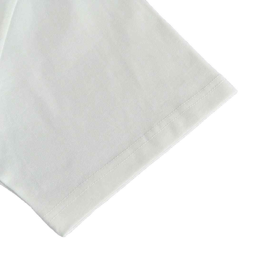 Denim pocket short-sleeved T-shirt