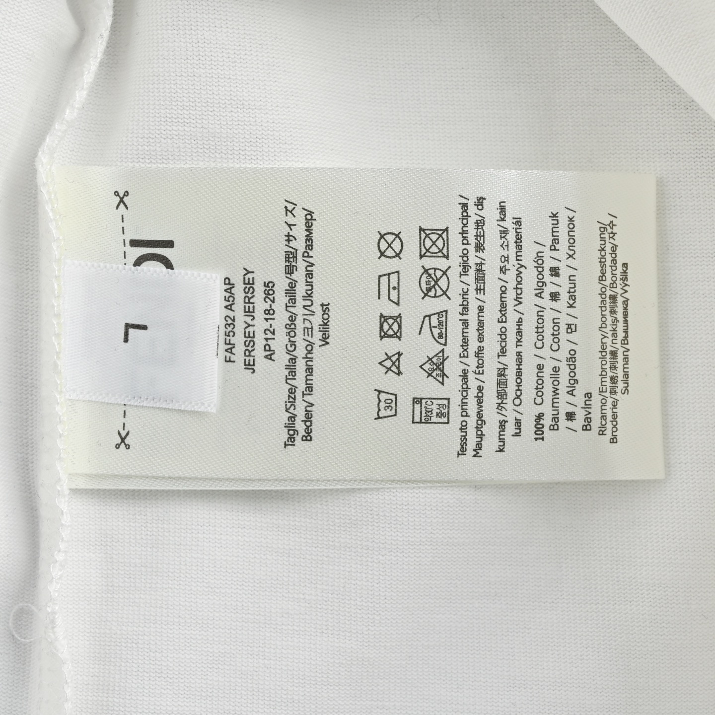 25SS Hand-Drawn Cartoon Character Print T-Shirt