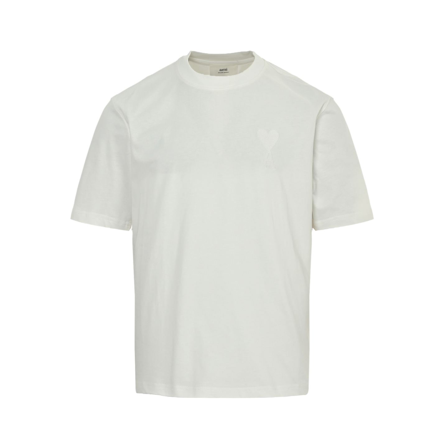 Embroidered macaron heart T-shirt