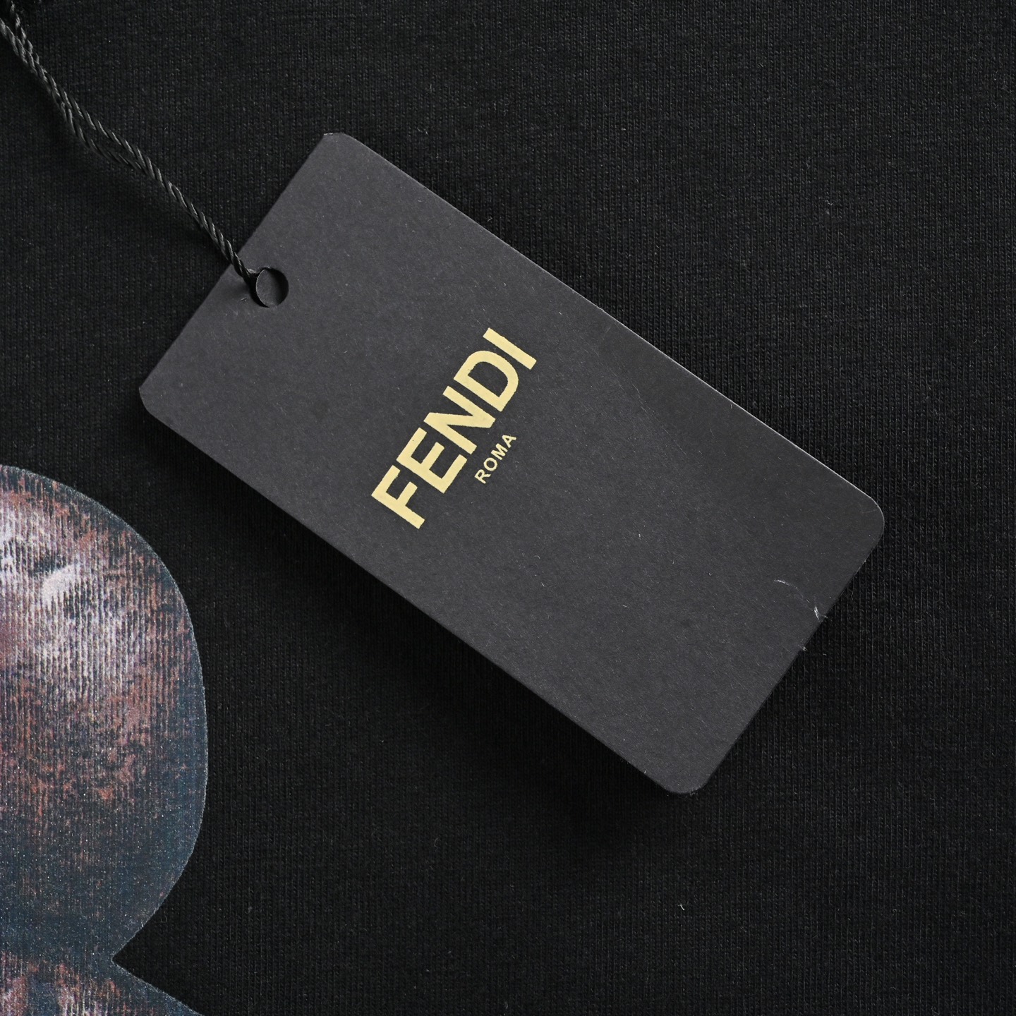 25SS Hand-Drawn Cartoon Character Print T-Shirt