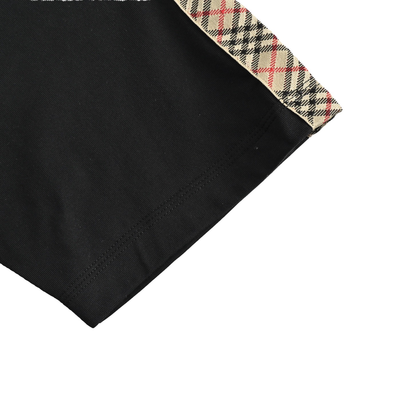 Warhorse embroidered shoulder check T-shirt