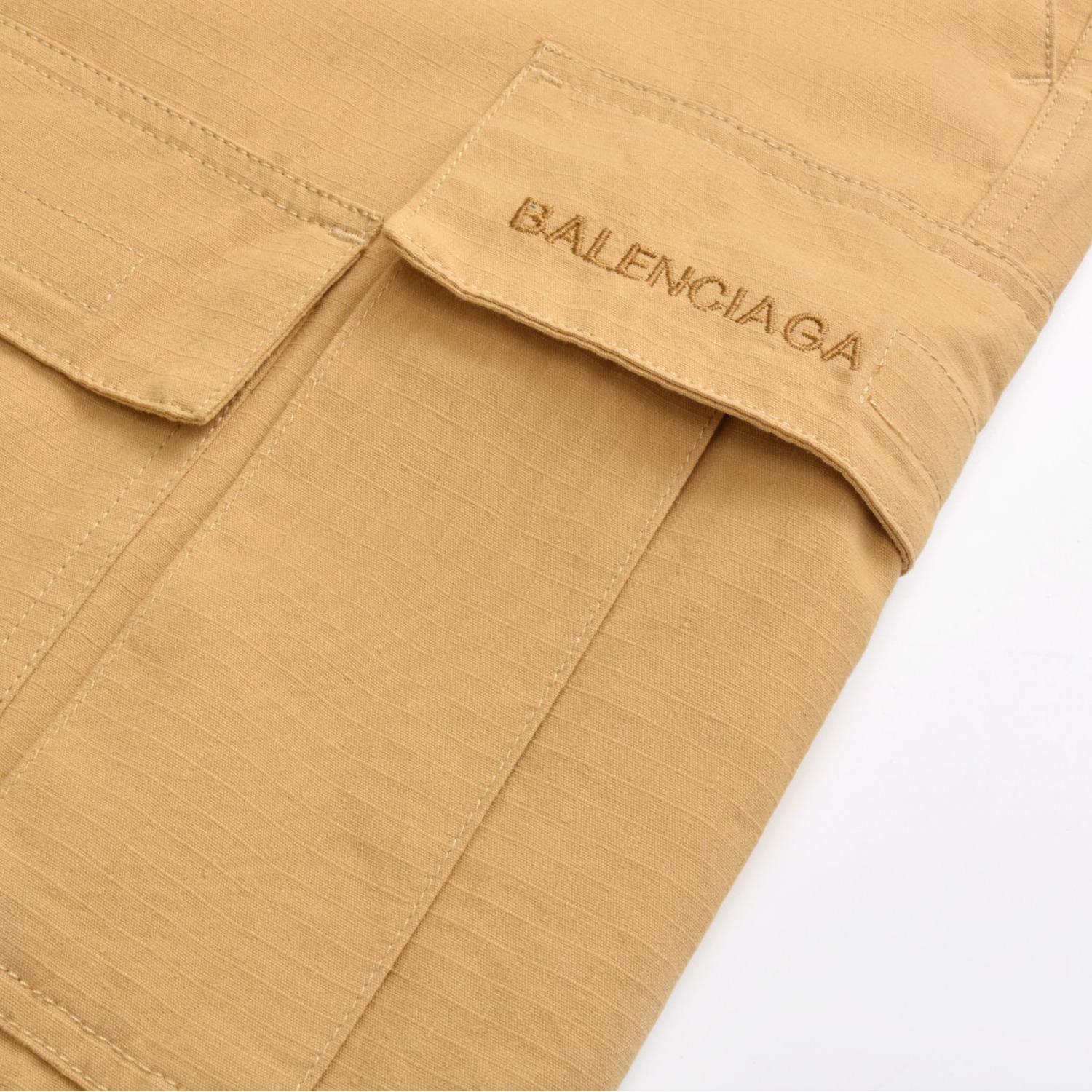 Multi-pocket panelled jeans