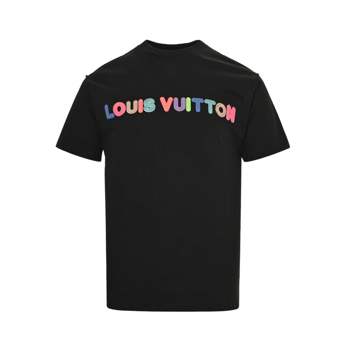 Rainbow lettering T-shirt
