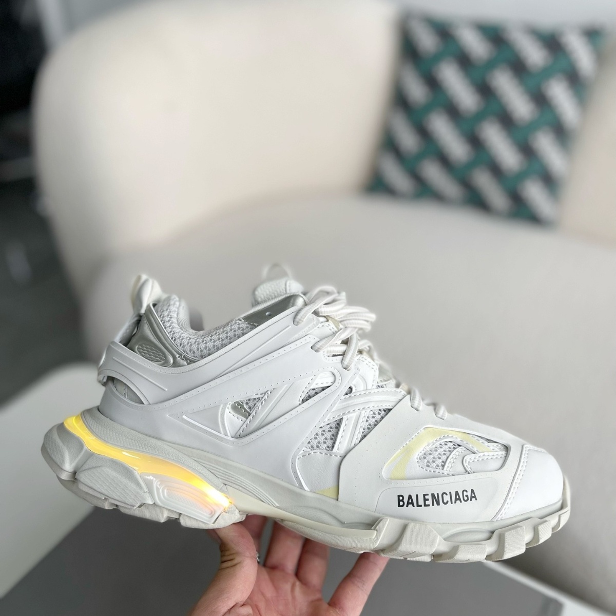 Balenciaga Track Trainer White
